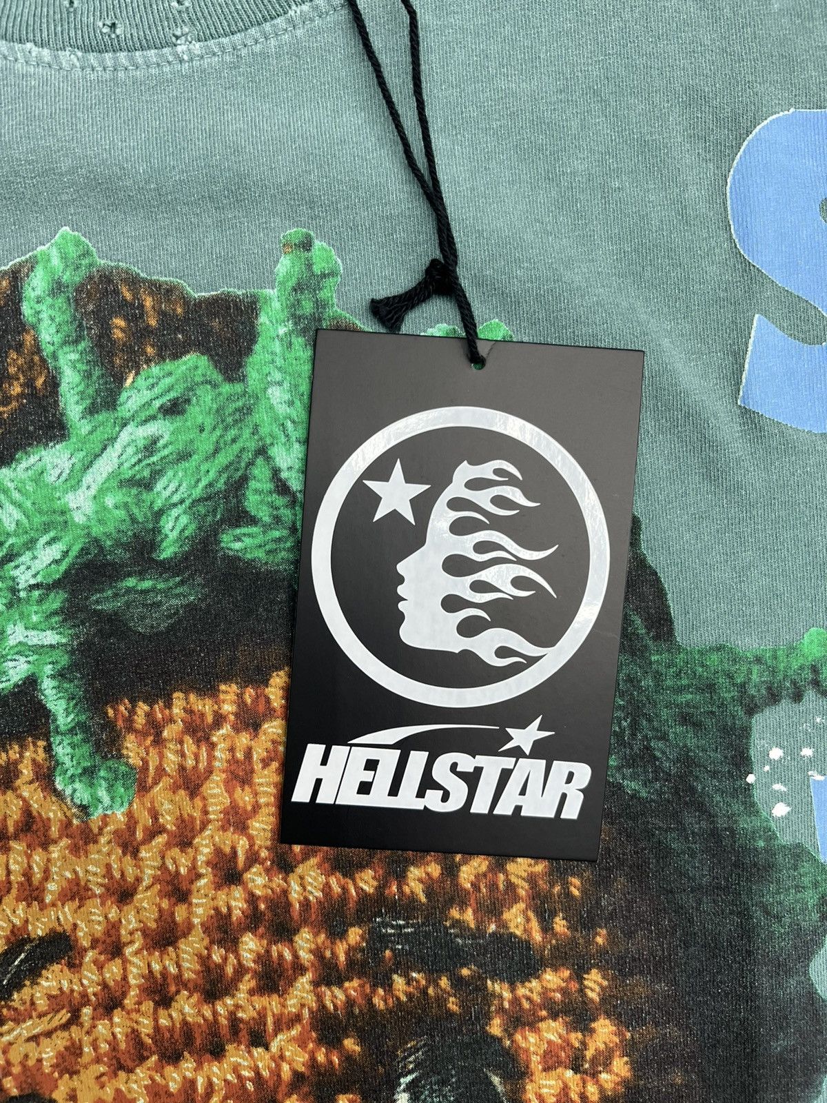 HELLSTAR Hellstar Crochet Jesus T-Shirt Size US XS / EU 42 / 0 - 4 Thumbnail