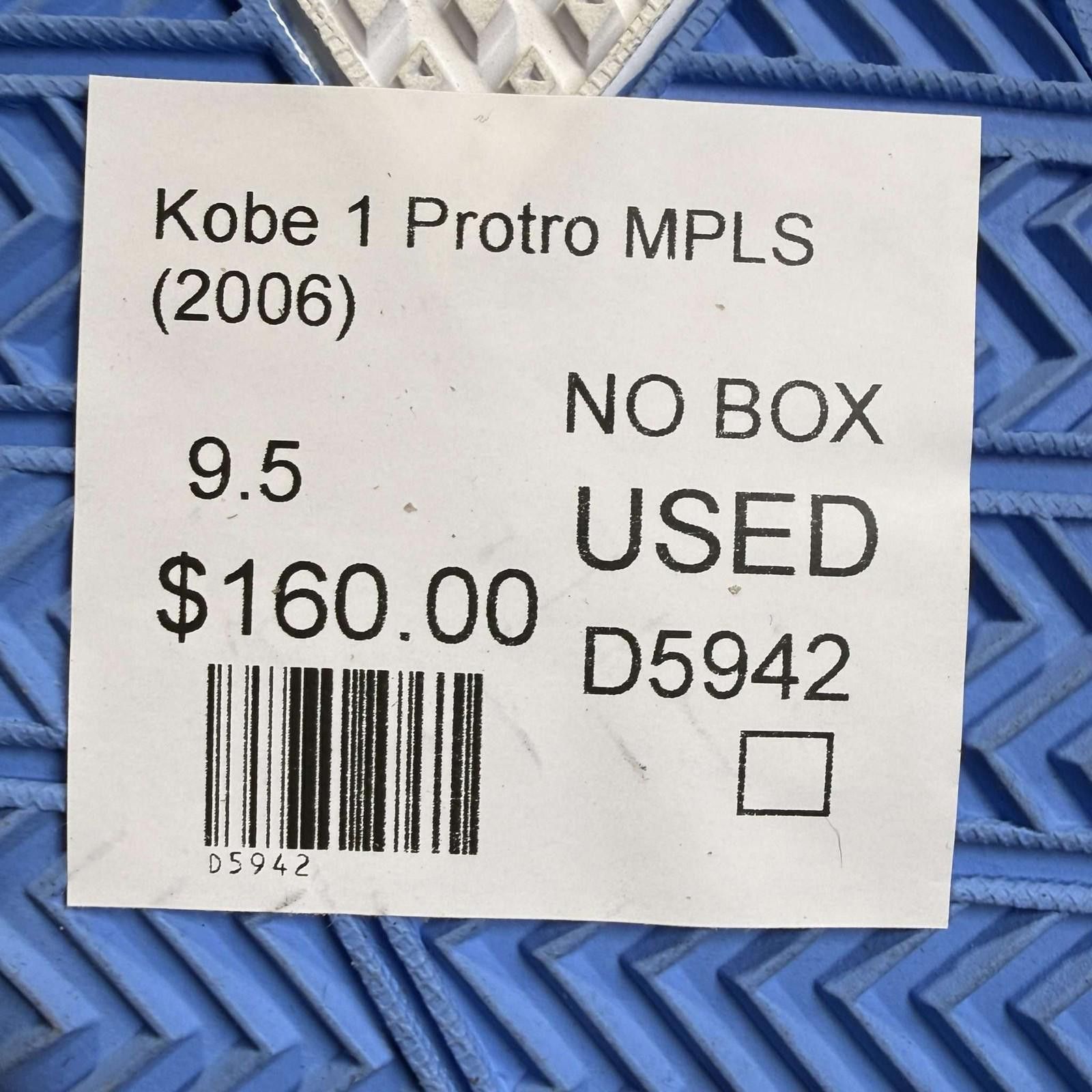 Nike Nike Kobe 1 Protro MPLS 9.5 Used No Box D5942 Size US 9.5 / EU 42-43 - 8 Thumbnail