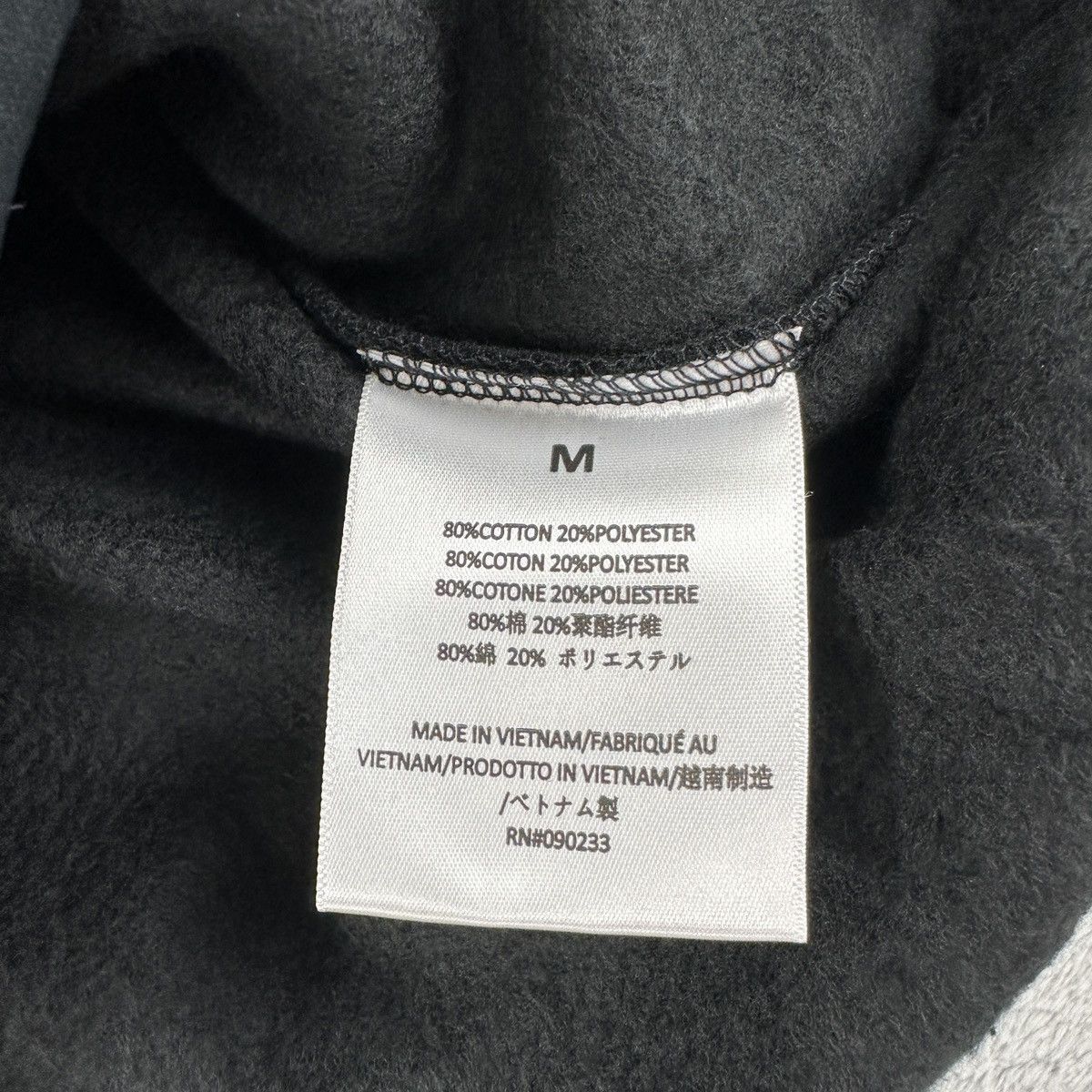 Essentials Essentials Men's Size Medium Fear of God Oversized Black Cr Size US M / EU 48-50 / 2 - 10 Thumbnail