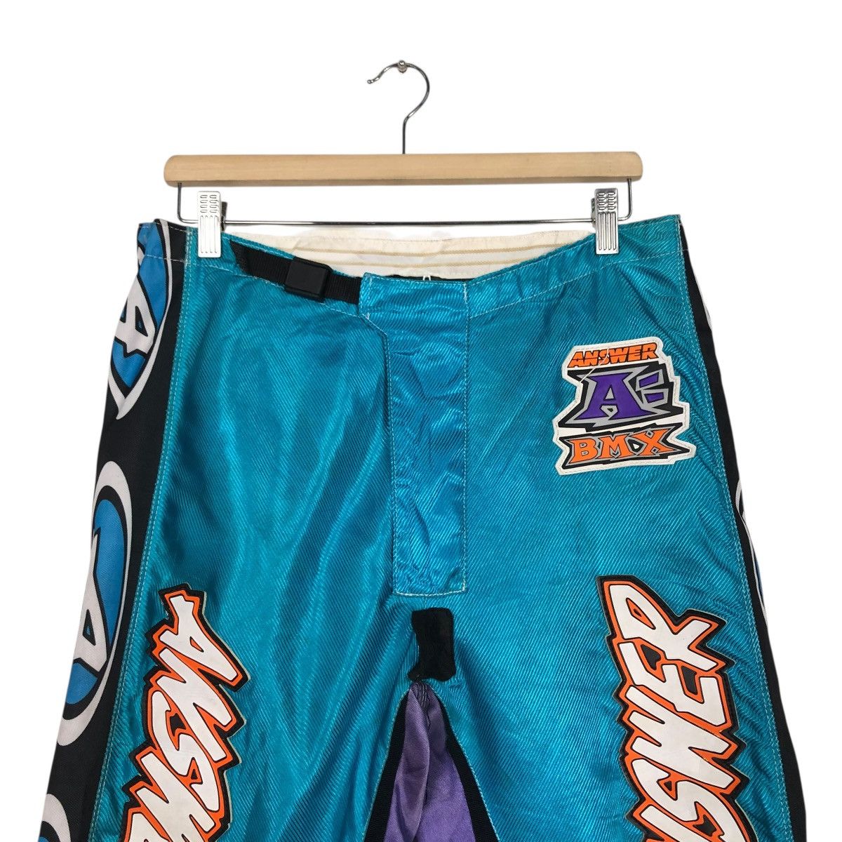 Japanese Brand 🔥VINTAGE PANTS MOTORCROSS RACING ANSWER ISSEY MIYAKE Size US 31 - 5 Thumbnail