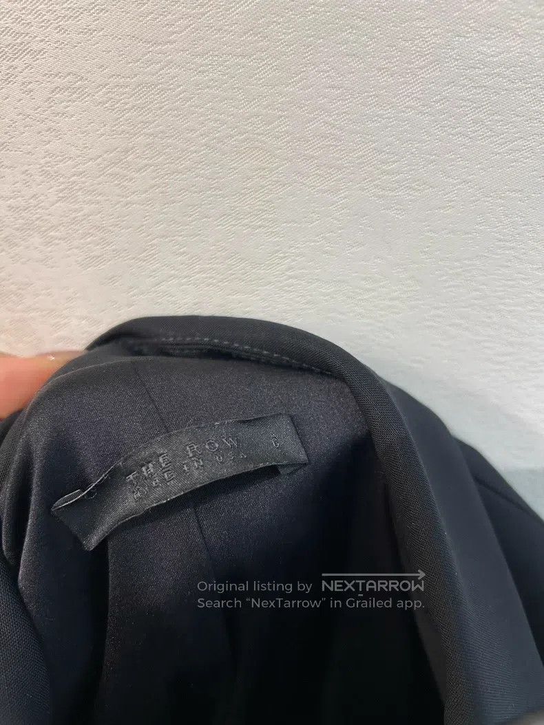 The Row The Row Black wool blazer Size S / US 4 / IT 40 - 4 Thumbnail