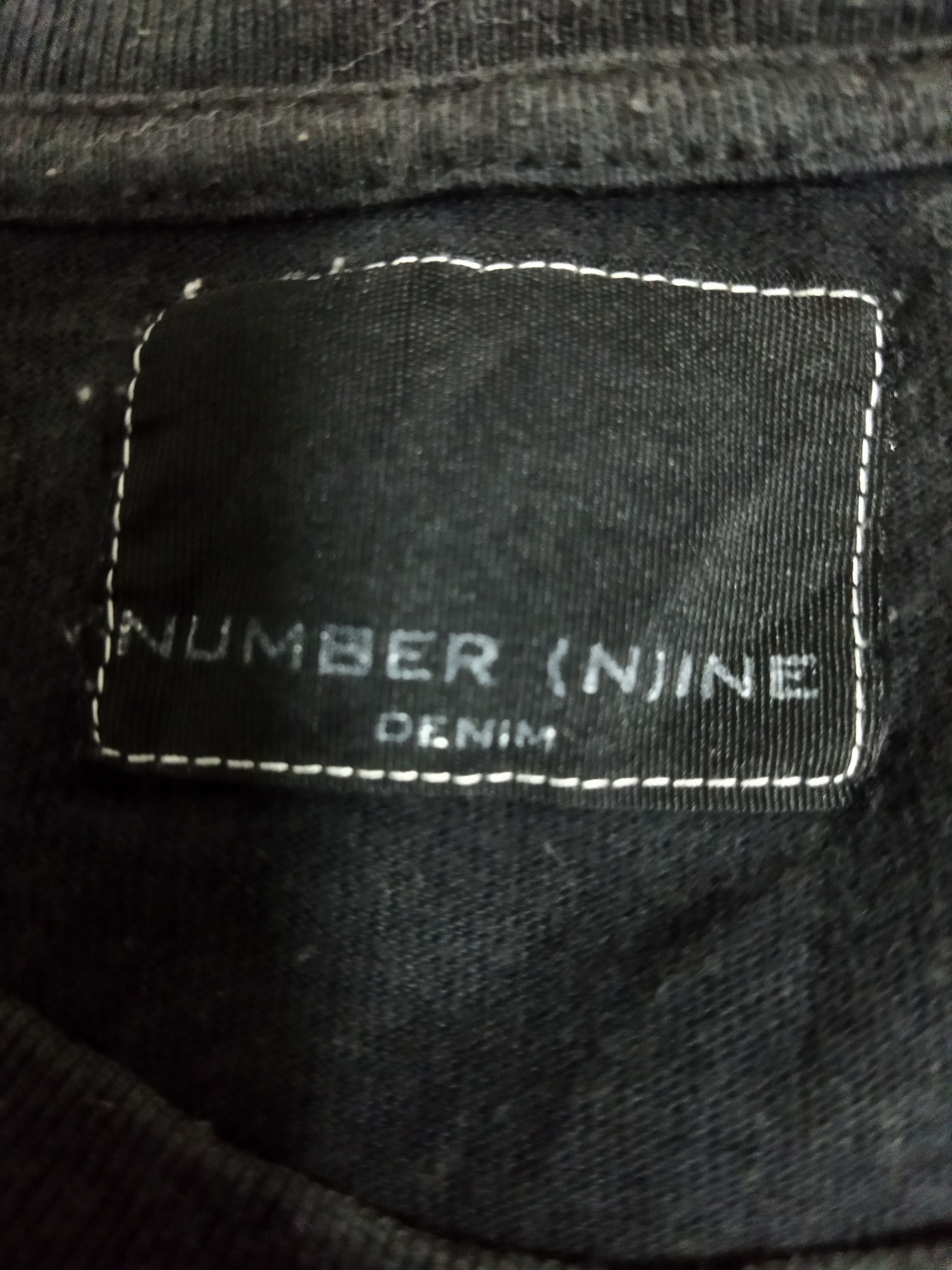 Number (N)ine Number Nine Denim Pocket Tee Size US L / EU 52-54 / 3 - 3 Thumbnail