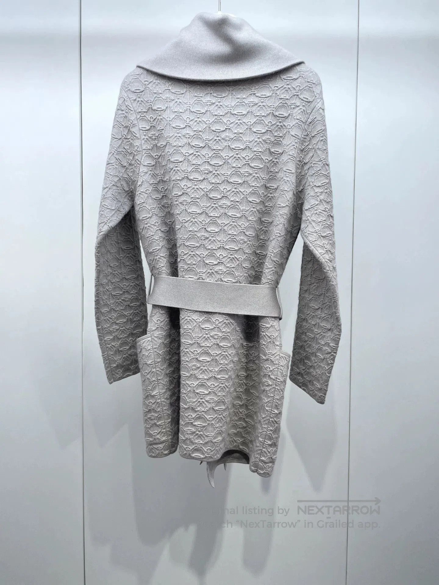 Hermes Hermes Cashmere Belted Cardigan Sweater. Size US XS / EU 42 / 0 - 2 Thumbnail