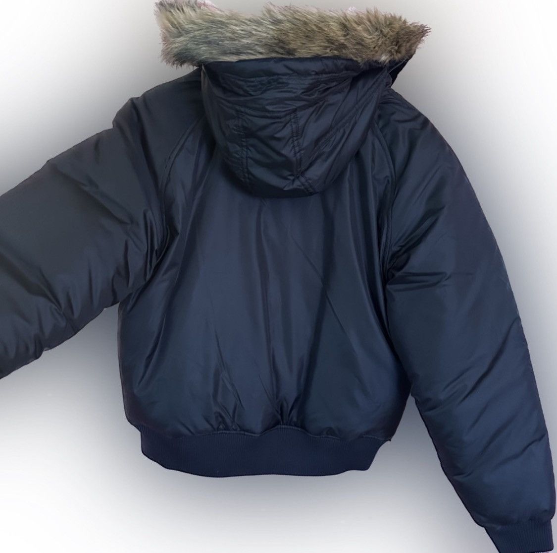 Diesel × Polo Ralph Lauren Faux fur hooded bomber Size L / US 10 / IT 46 - 3 Thumbnail
