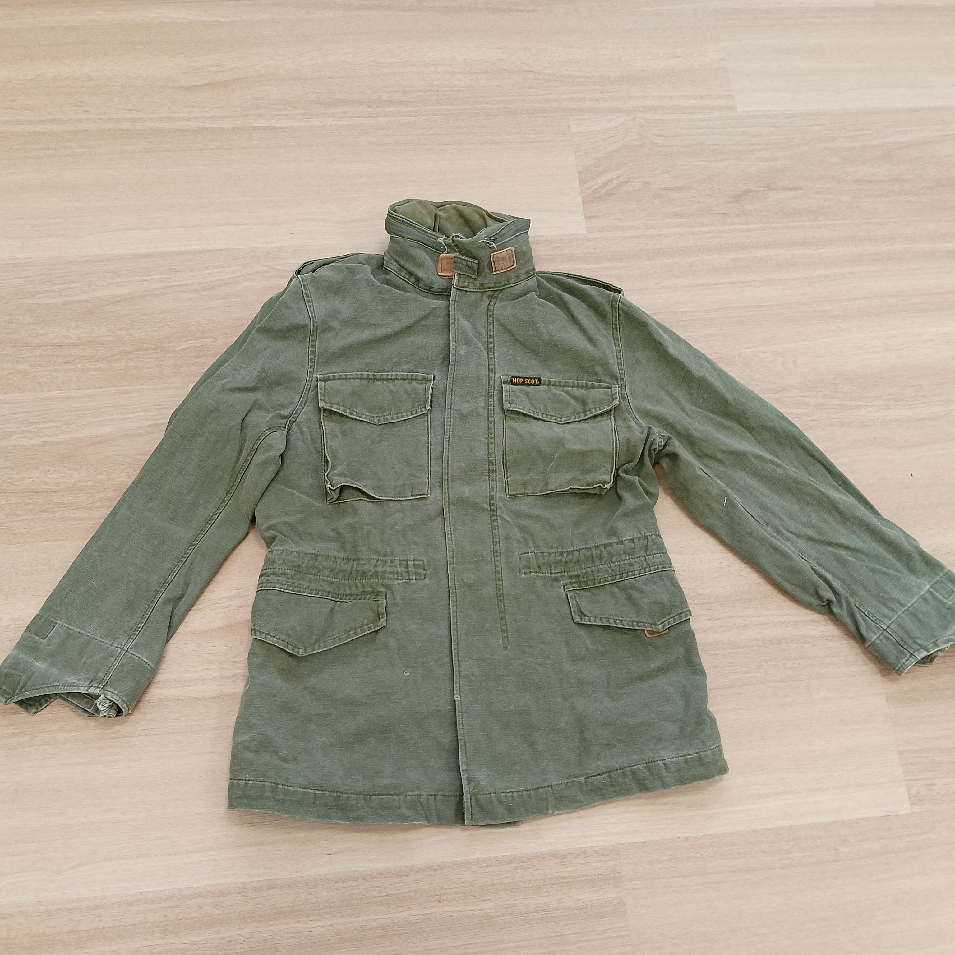 Vintage vintage hop-scoT army jacket M 4 pocket m65 style Size US M / EU 48-50 / 2 - 1 Thumbnail