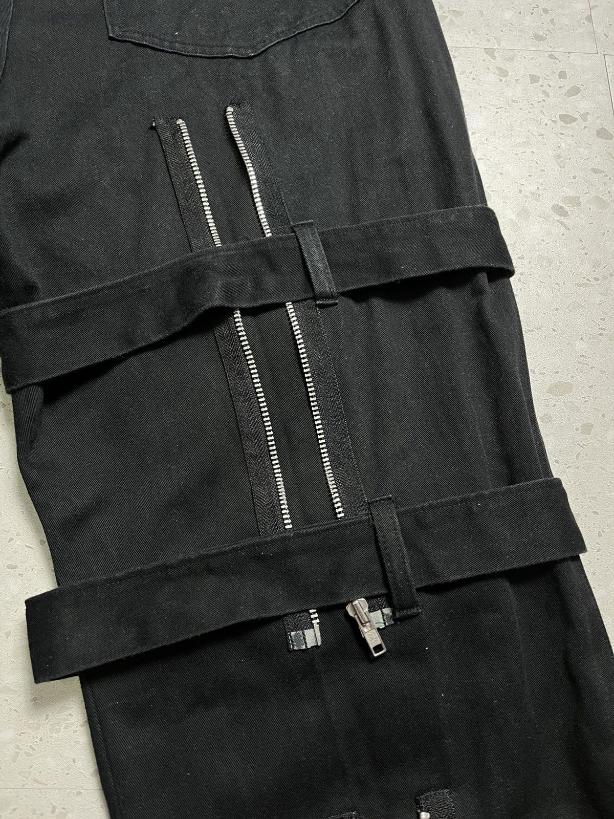 Le Grande Bleu (L.G.B.) Vintage Japanese brand bondage pants if six was nine Size US 30 / EU 46 - 4 Thumbnail