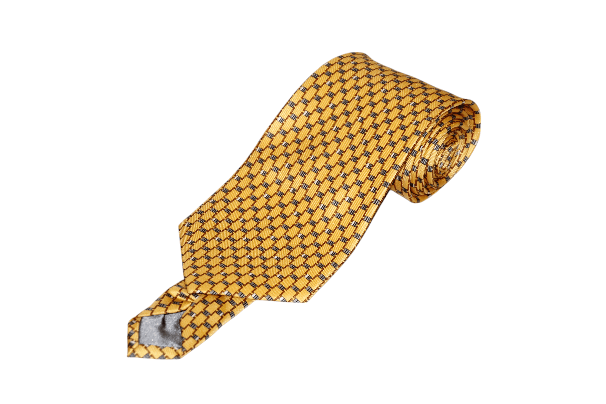 Dior Dior Homme Abstract Pattern Hand Made Silk TIe Size ONE SIZE - 9 Thumbnail