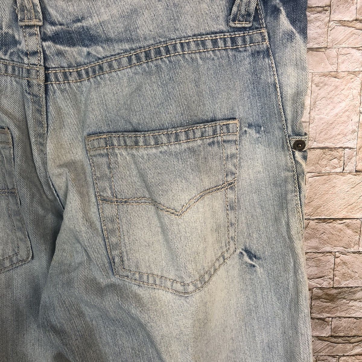 Beams Plus BeamsBoy Blue Distressed Denim Pants #A51 Size US 34 / EU 50 - 18 Thumbnail