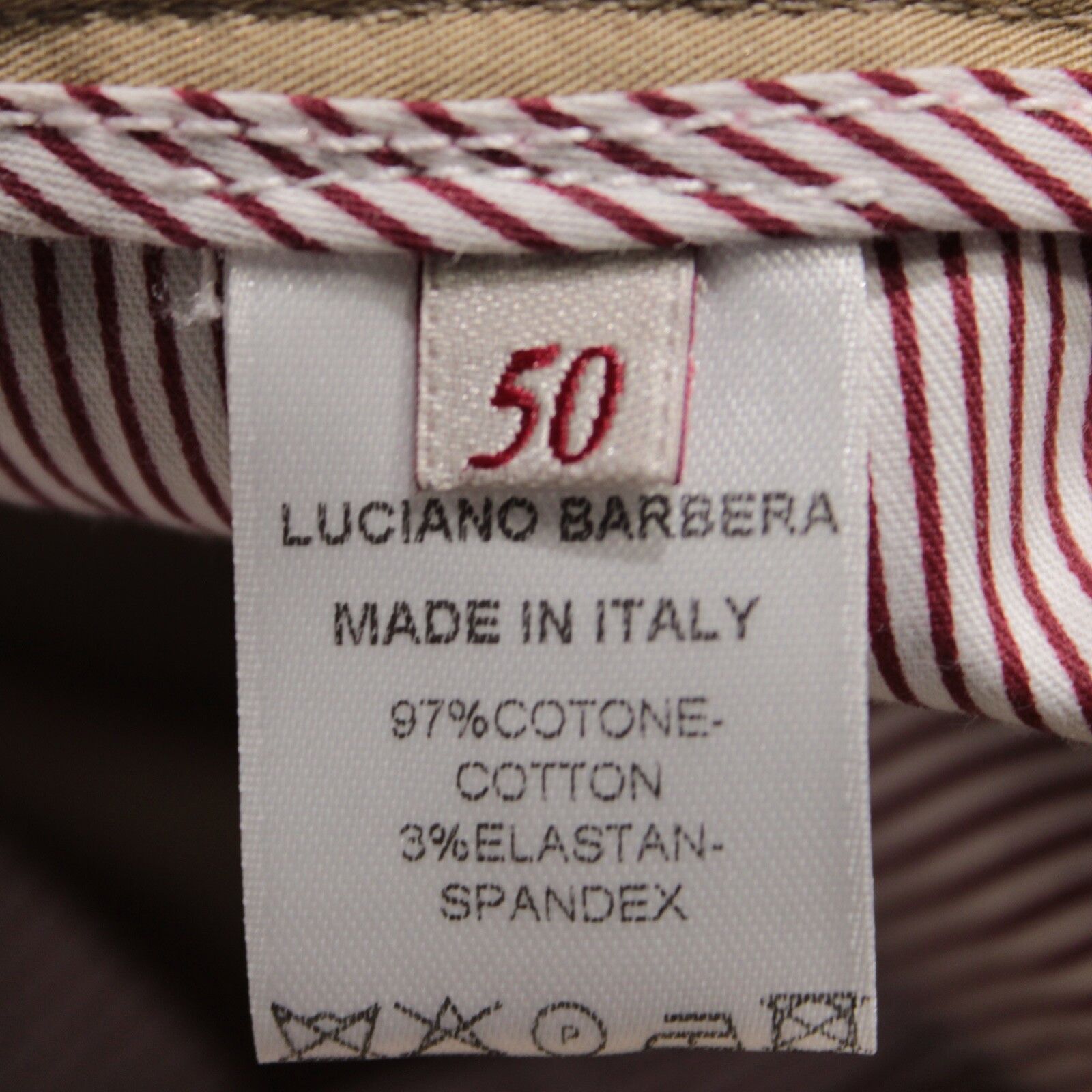 Luciano Barbera Luciano Barbera New with tags Chino Size 34 US In Beige Size US 34 / EU 50 - 5 Thumbnail
