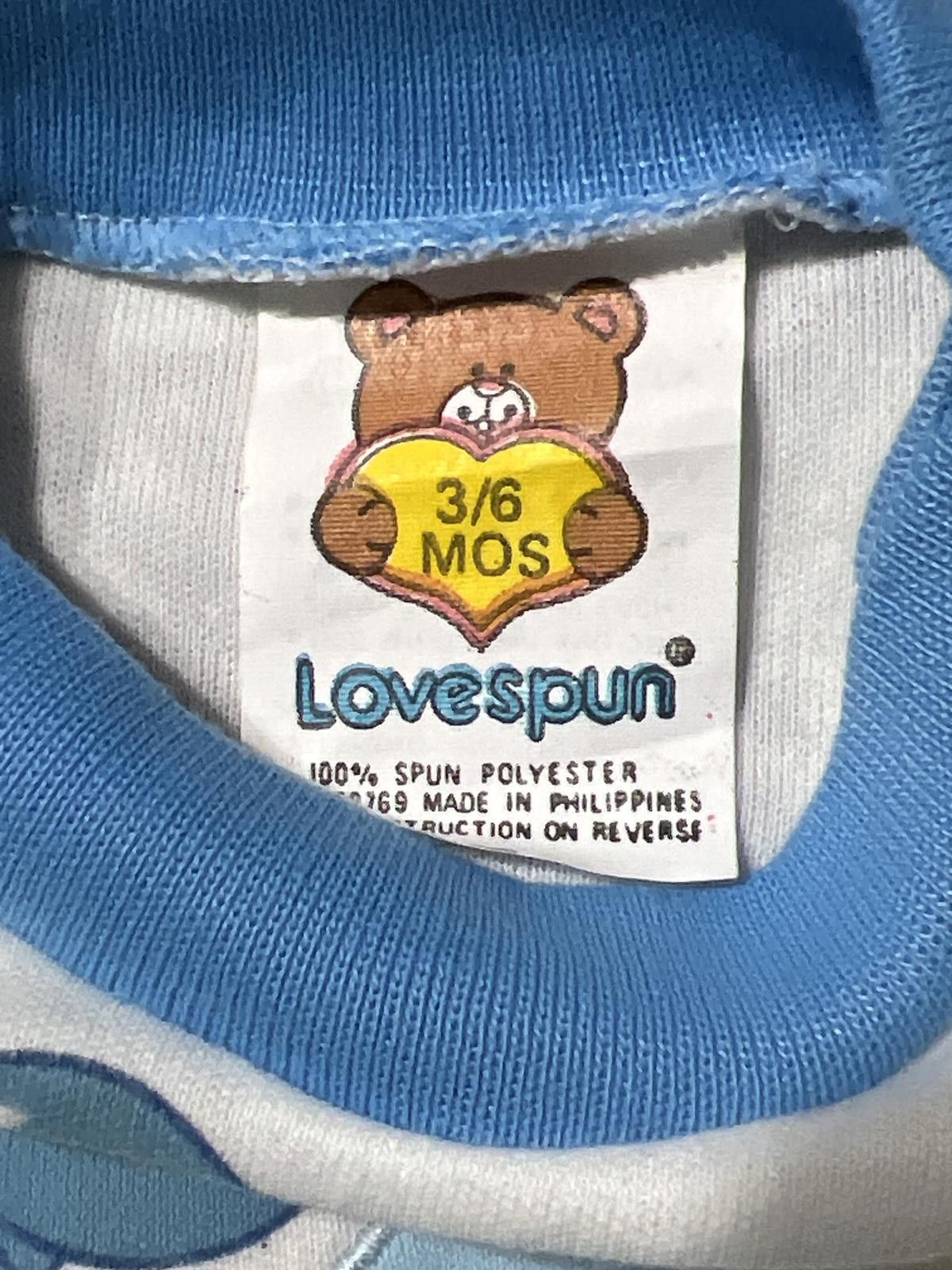 Other Lovespun Baby Blue Elephant Print Pullover Sweatshirt 3-6M Size US XXS / EU 40 - 3 Thumbnail