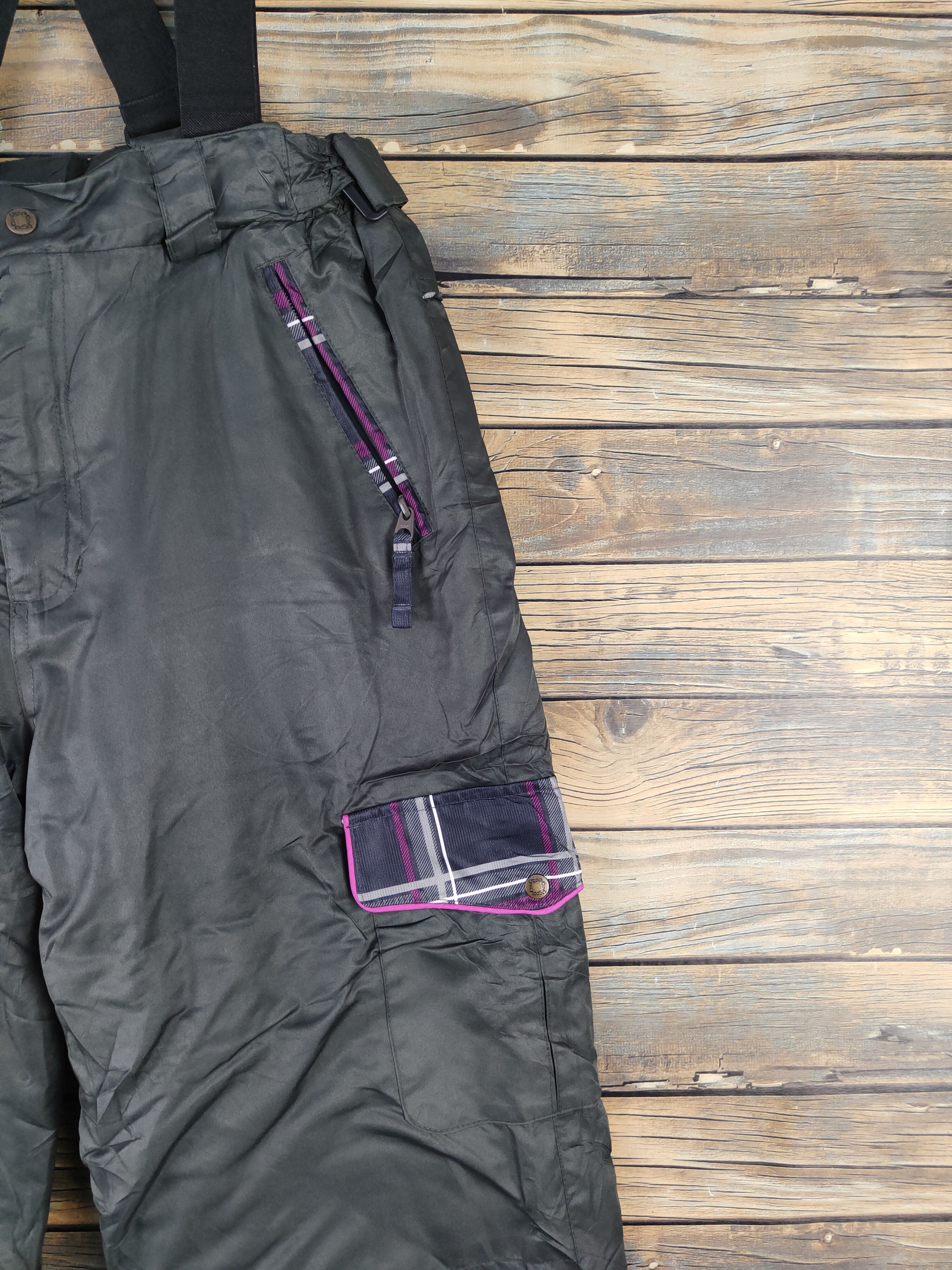 Spalding Spalding Olive Overall Snow Pants Ski Jumpsuits Size US 30 / EU 46 - 9 Thumbnail