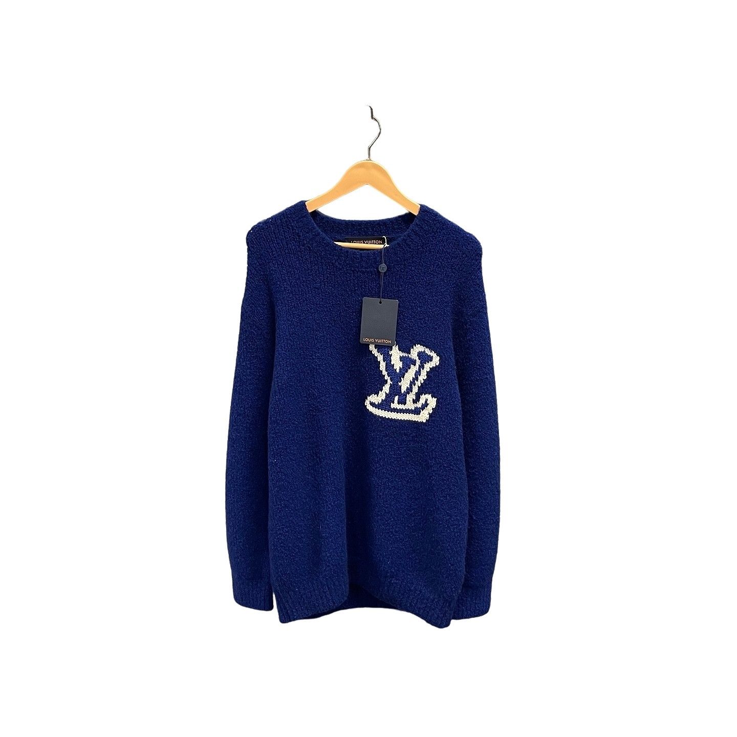Louis Vuitton Louis Vuitton Logo Wool Blend Sweater Size L Size US L / EU 52-54 / 3 - 1 Thumbnail