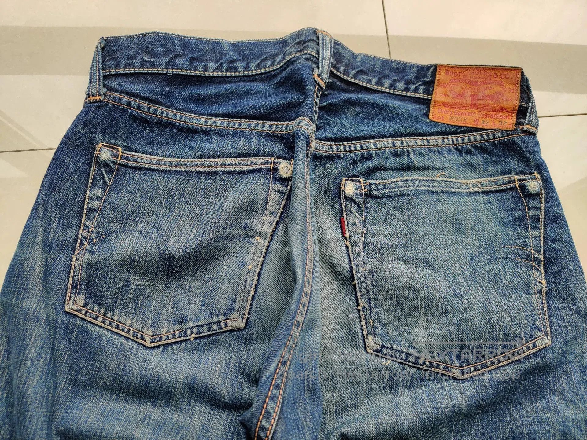 Freewheelers bootleggers skull graphic jeans size 32. Size US 32 / EU 48 - 4 Thumbnail