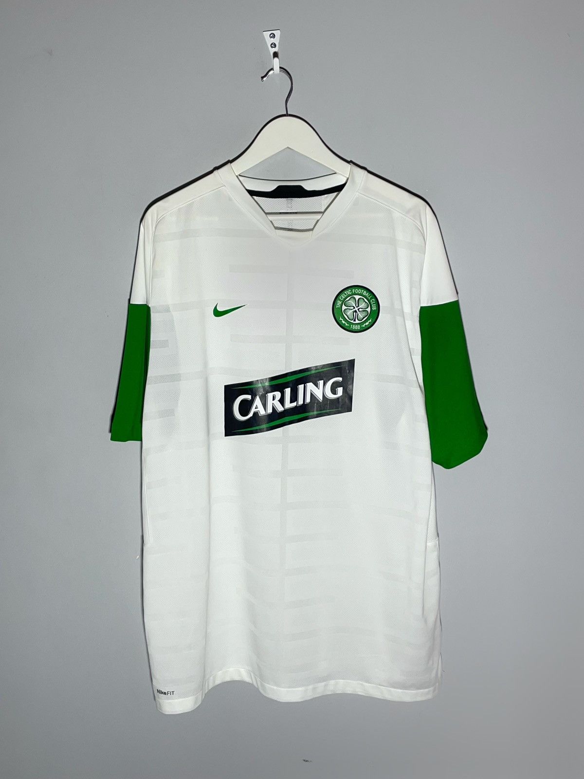 Nike Celtic FC Nike Carling Vintage Y2k Training Football Shirt Size US XXL / EU 58 / 5 - 1 Thumbnail