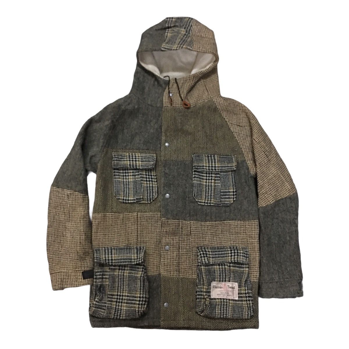 Harris Tweed Vtg Harris Tweed 1998 UK Wear KMK Jacket Size US L / EU 52-54 / 3 - 1 Thumbnail