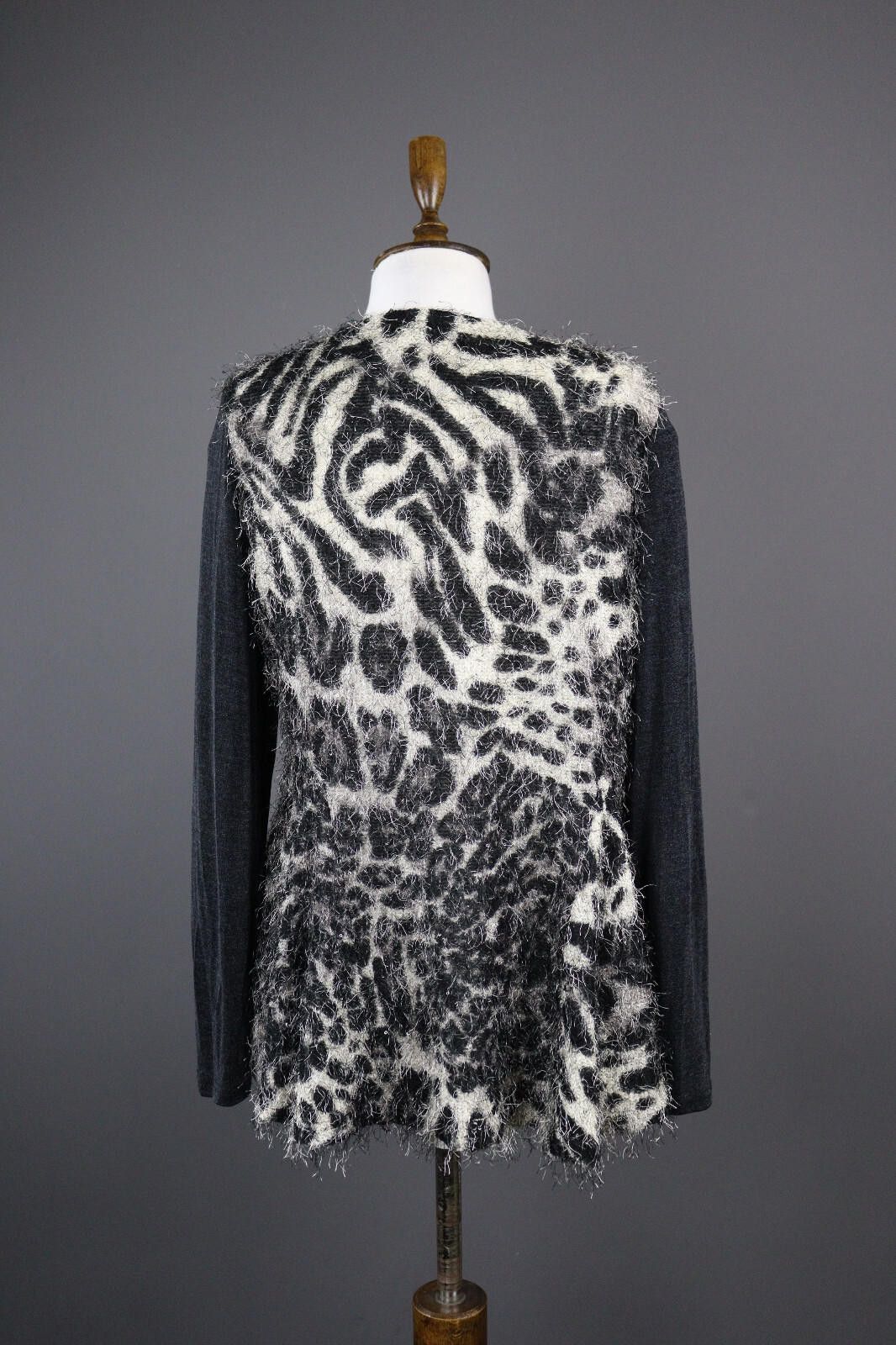 Designer Joseph Ribbkoff Leopard Print Sweater Size US 14 IT 48 Size XL / US 12-14 / IT 48-50 - 5 Thumbnail
