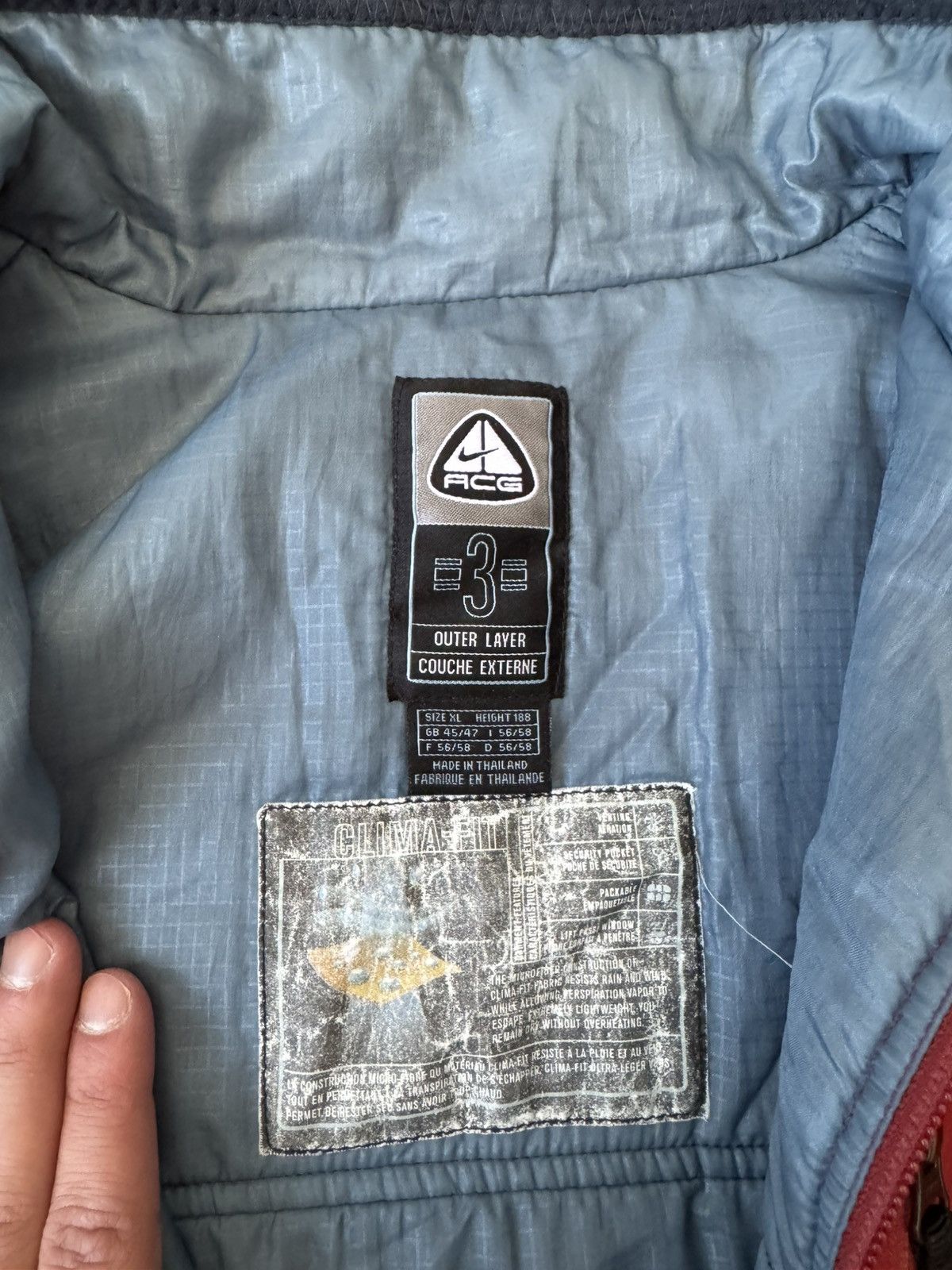 Nike ACG Vintage Y2K Nike ACG Anorak Jacket Size US XL / EU 56 / 4 - 6 Thumbnail