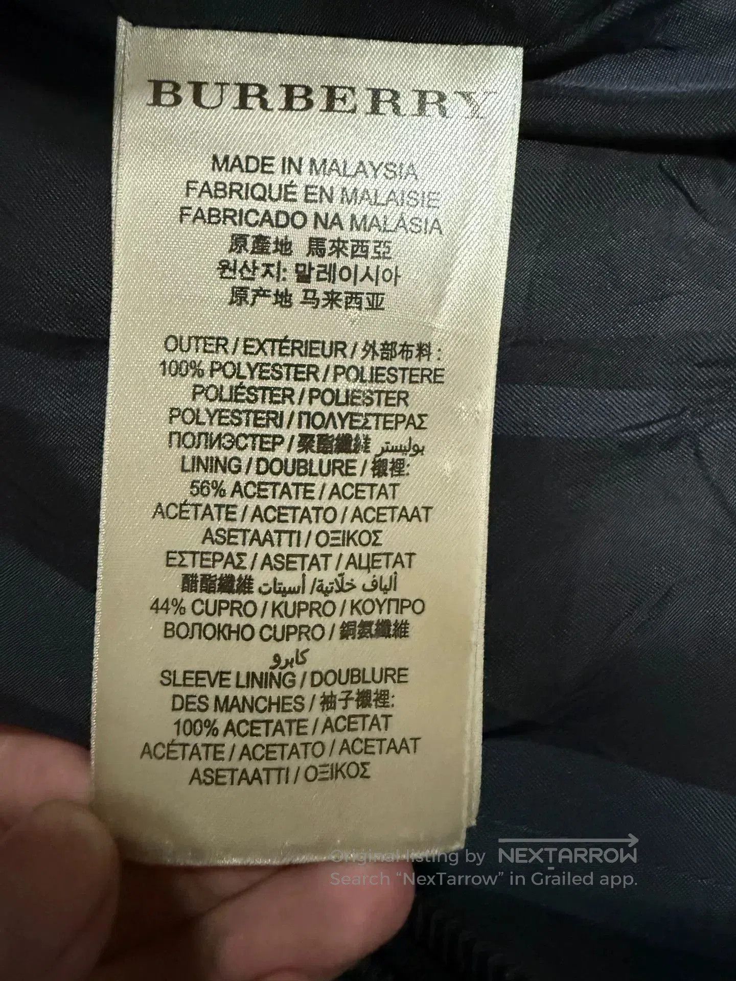 Burberry Burberry UK6 Puffer Down Coat. Size US XS / EU 42 / 0 - 5 Thumbnail