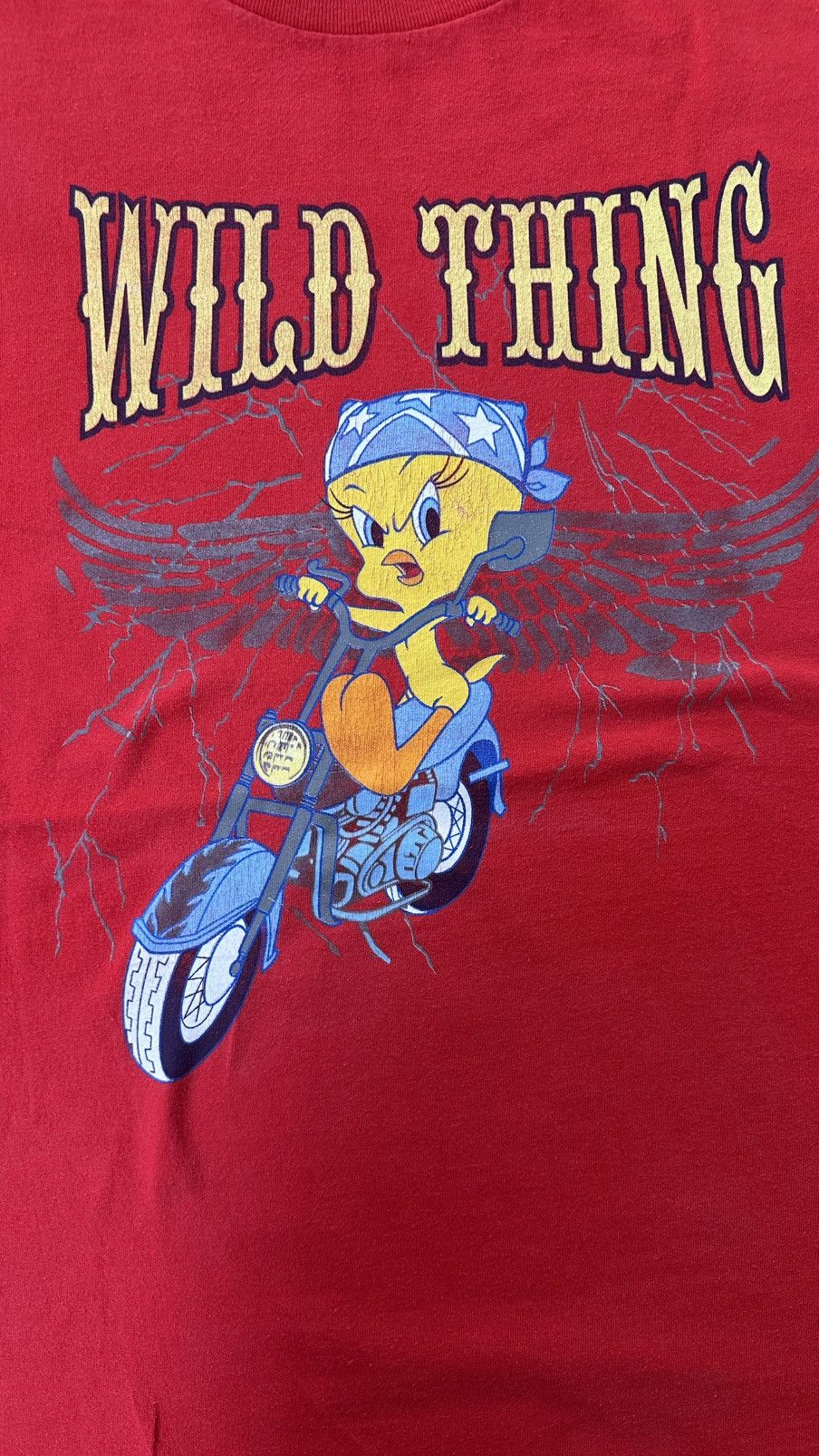 Warner Bros VINTAGE LOONEY TUNES WILD THING TWEETY BIRD TEE Size US XL / EU 56 / 4 - 2 Thumbnail