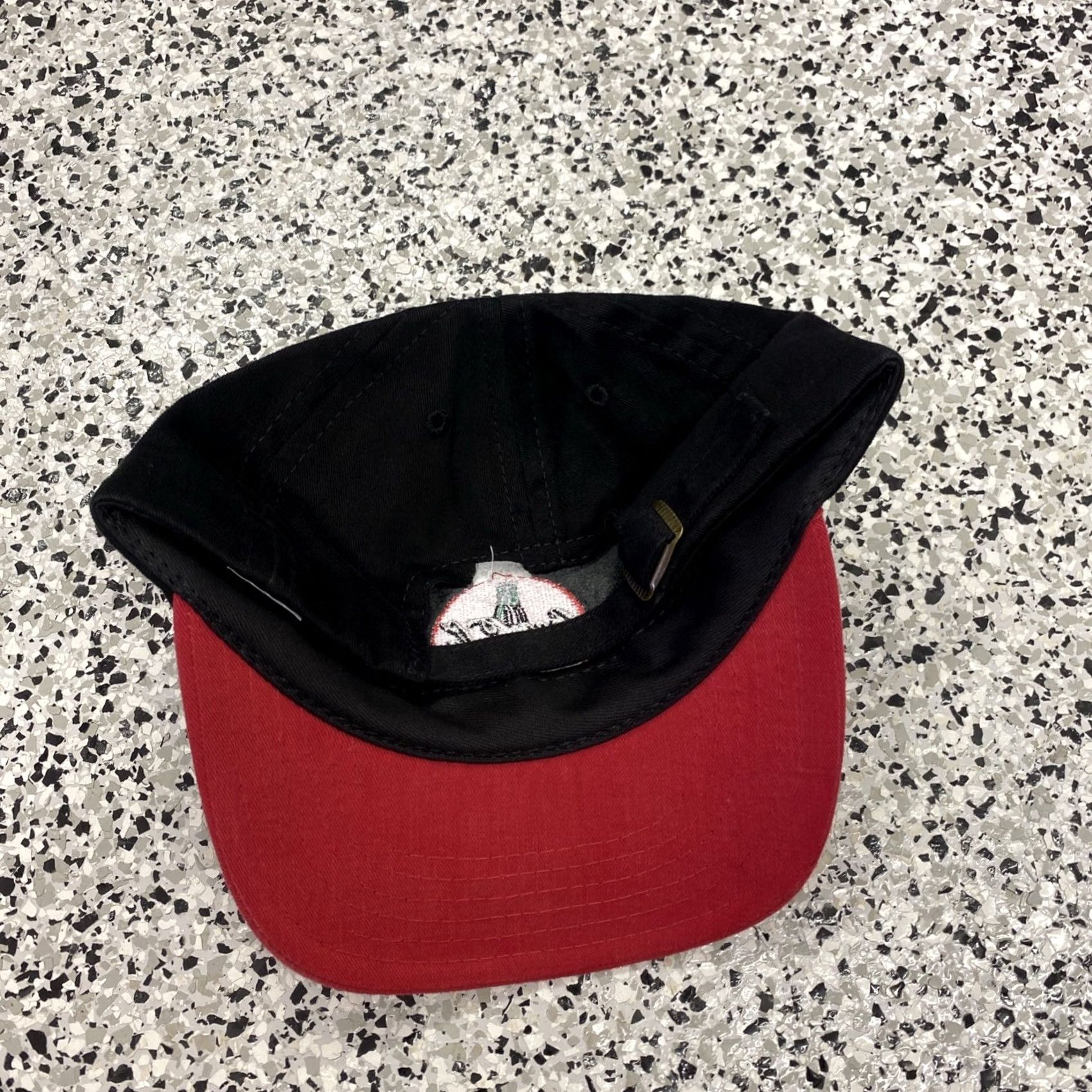 Vintage VINTAGE Coca-Cola Cap Hat Adjustable Black Mens Made In The USA Solid Canvas Advertising Strapback Size ONE SIZE - 2 Thumbnail