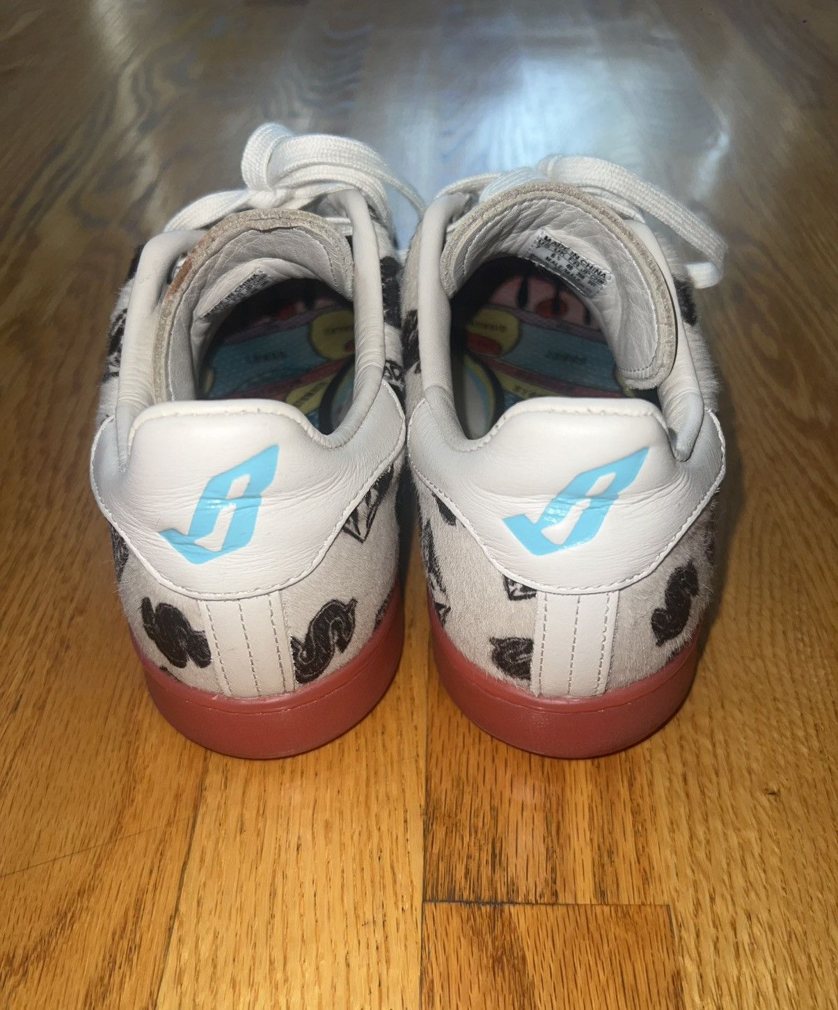 Adidas × Pharrell Adidas Stan Smith BBC Pharrell White Pony Hair (2015) Size US 7 / EU 40 - 4 Thumbnail