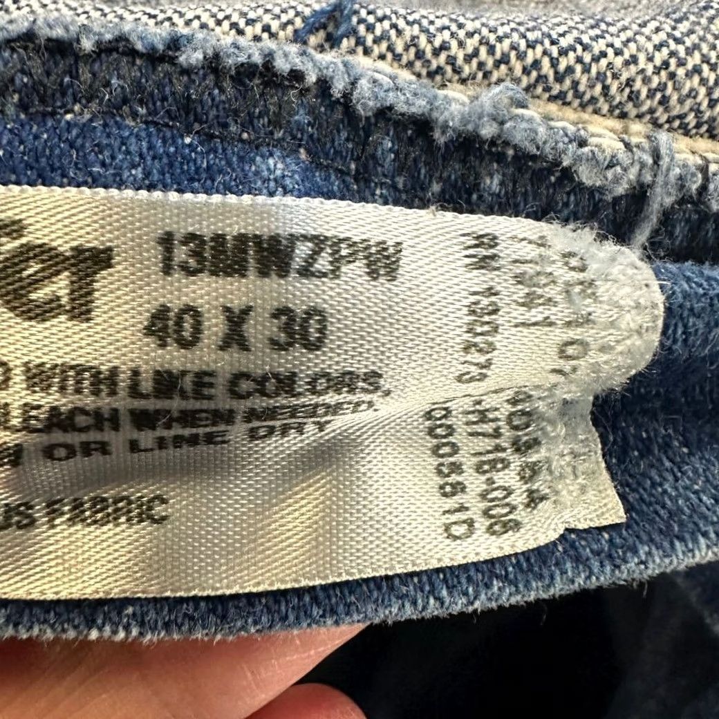 Wrangler Wrangler Jeans Mens 40X30 Blue Straight Leg Denim Pants 5 Pocket Casual Adult Size US 40 / EU 56 - 5 Thumbnail