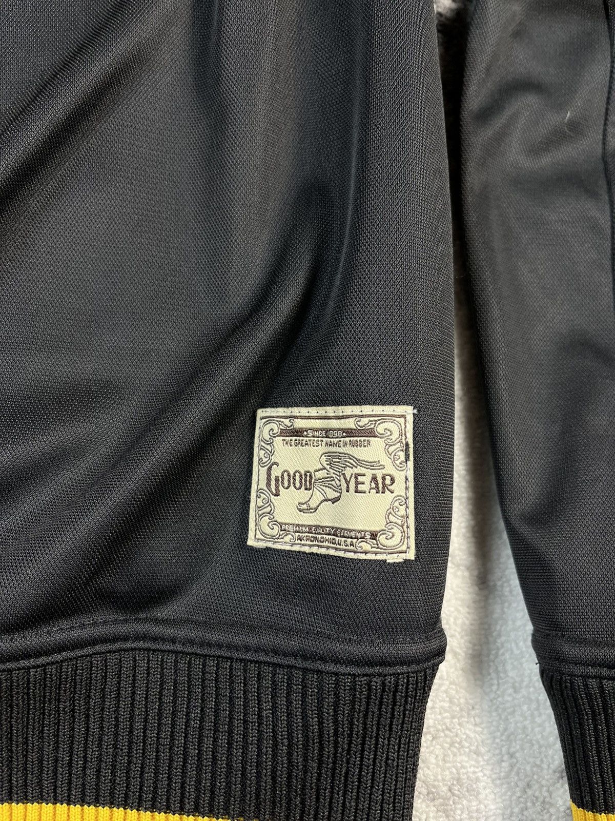 Other Goodyear Racing Jacket Black Yellow Motorsport Y2K Size US XXL / EU 58 / 5 - 16 Thumbnail