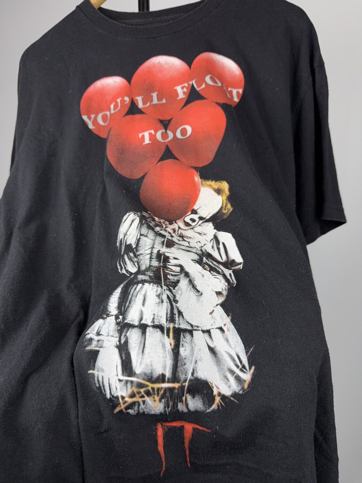 Japanese Brand 2022 IT Horror Movie Pennywise Graphic T-Shirt Size US L / EU 52-54 / 3 - 8 Thumbnail