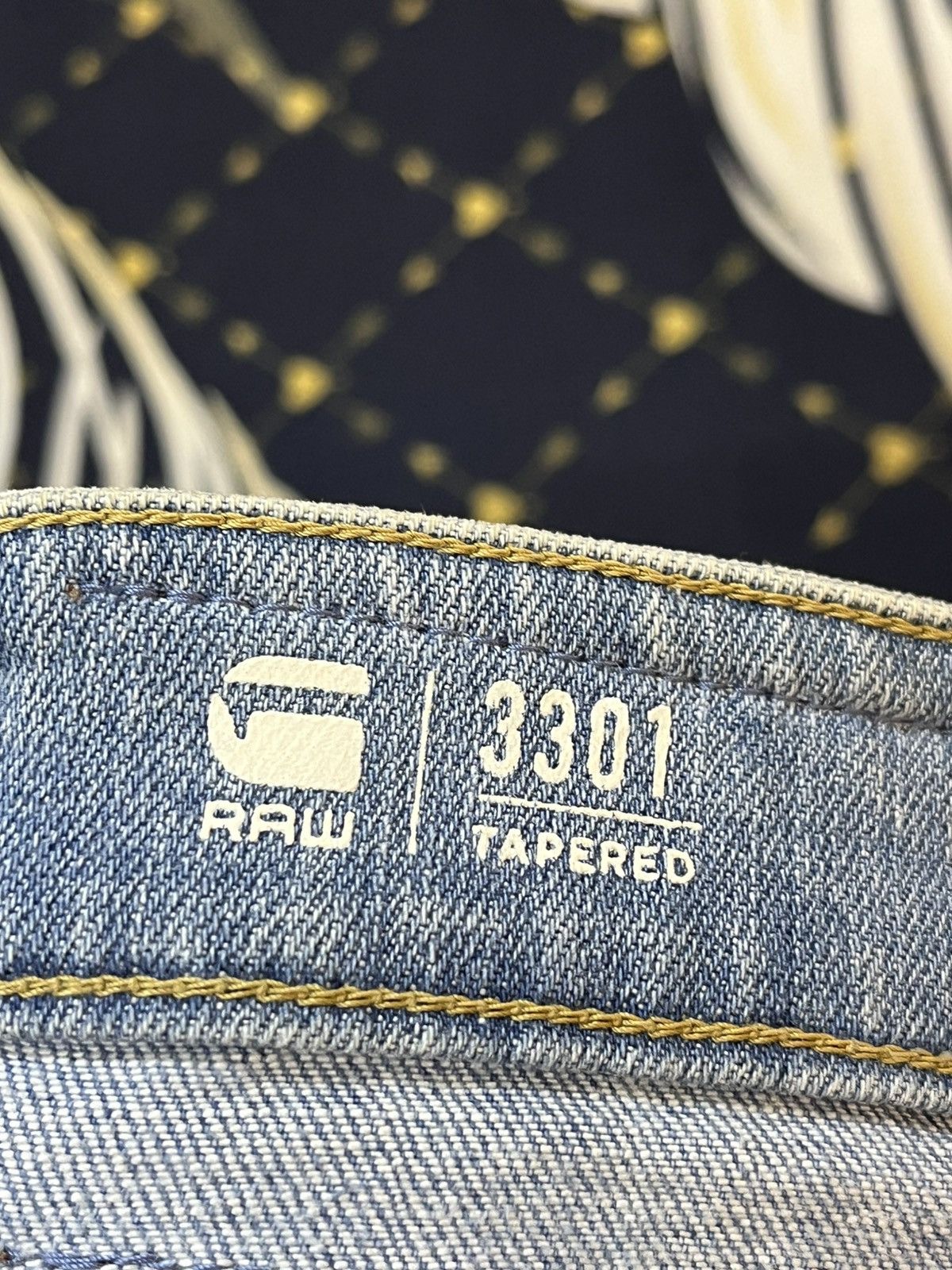 G-Star Vintage G-Star Faded Grunge Denim Size US 31 - 12 Thumbnail