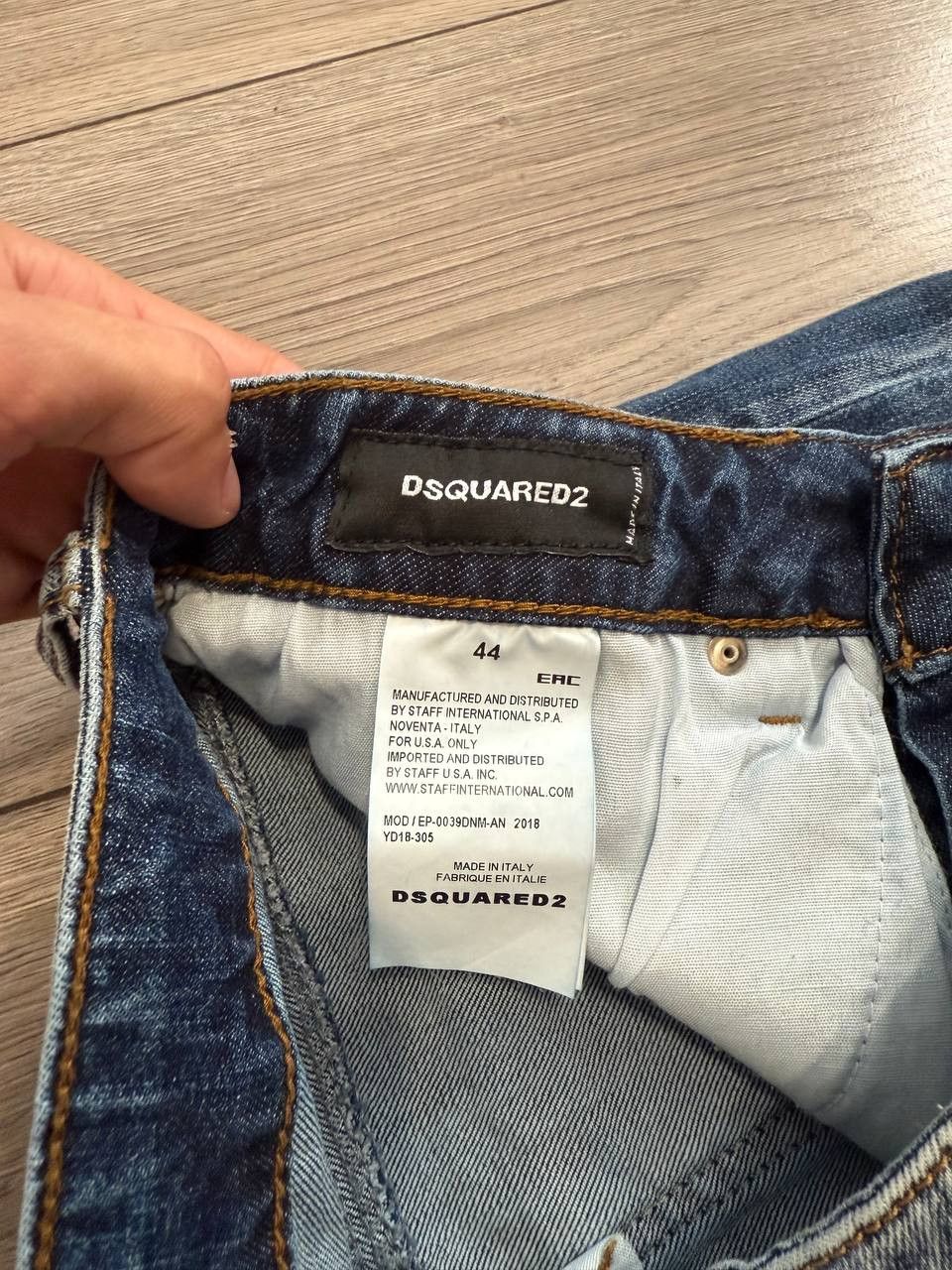 Dsquared2 dsquared2 jeans men size EU44 US 28 Distressed Avant Garde Size US 28 / EU 44 - 6 Thumbnail