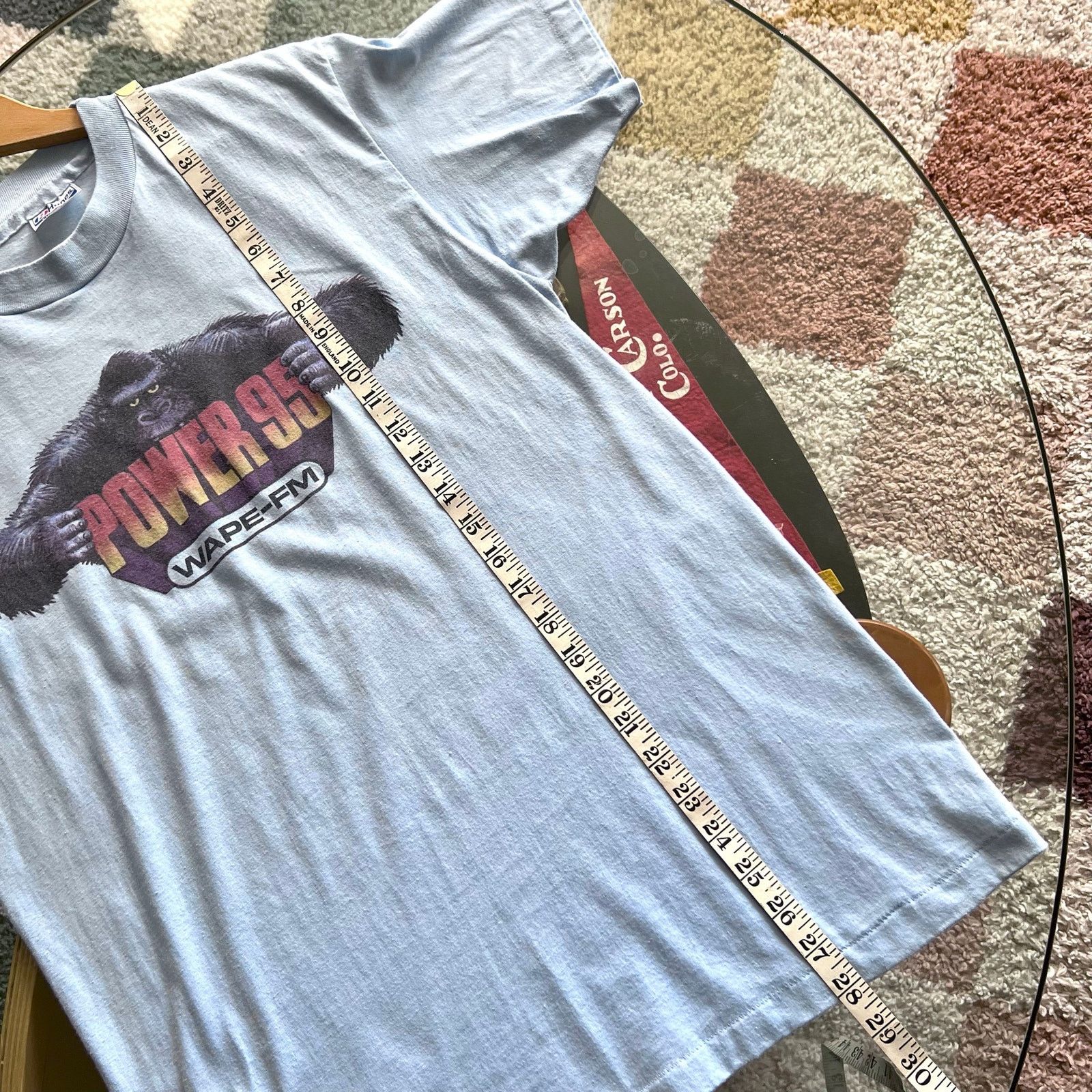 Hanes 80s WAPE Power 95 Radio Tee | Hoyle Dempsey Jacksonville | M Size US M / EU 48-50 / 2 - 15 Thumbnail
