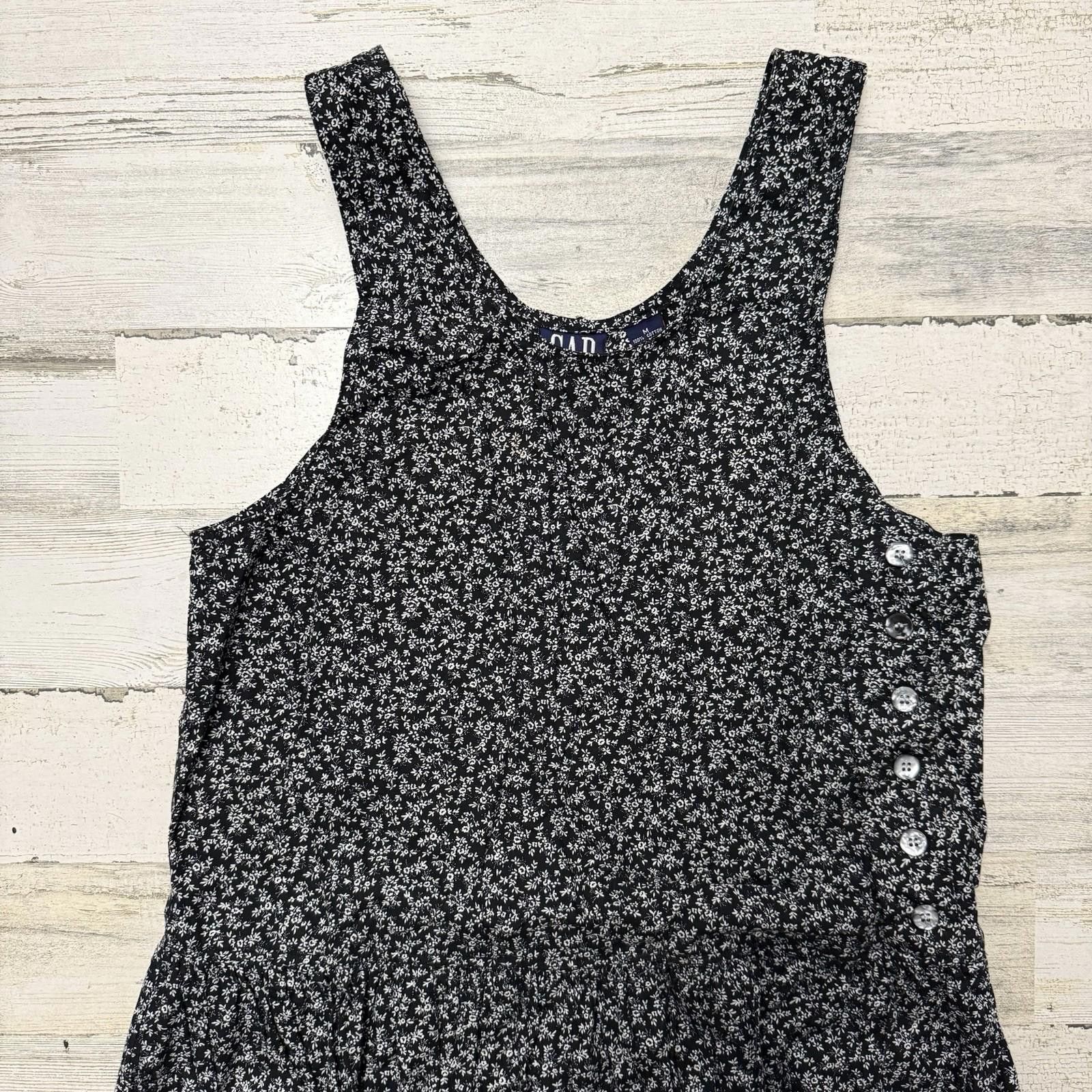Gap 90s Gap Cottage Floral Maxi Dress medium Size M / US 6-8 / IT 42-44 - 2 Thumbnail