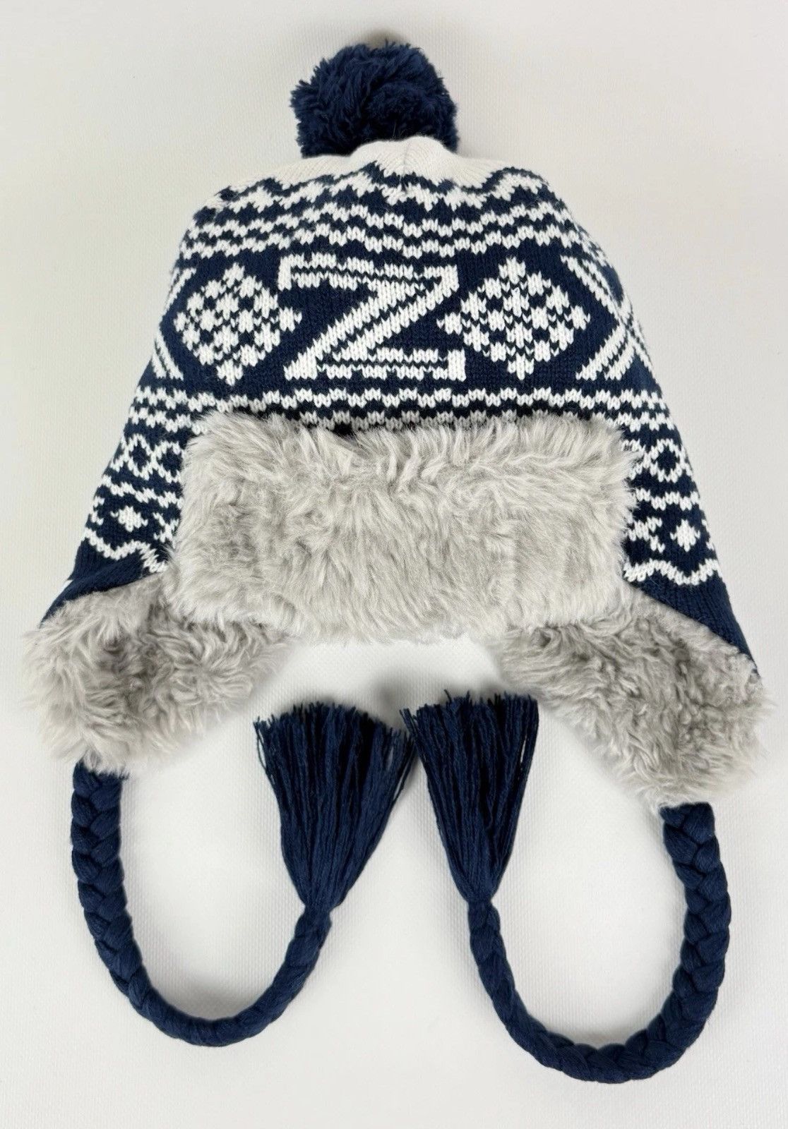 Adidas Adidas Originals Earflaps Winter Hat Pompon Beanie Big Logo Size ONE SIZE - 1 Thumbnail