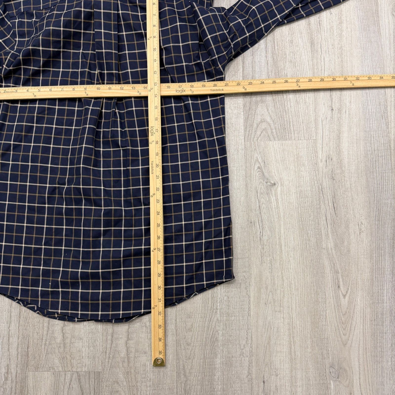Orvis Orvis Shirt Men's Small Blue Plaid Check Long Sleeve Button Size US S / EU 44-46 / 1 - 6 Thumbnail