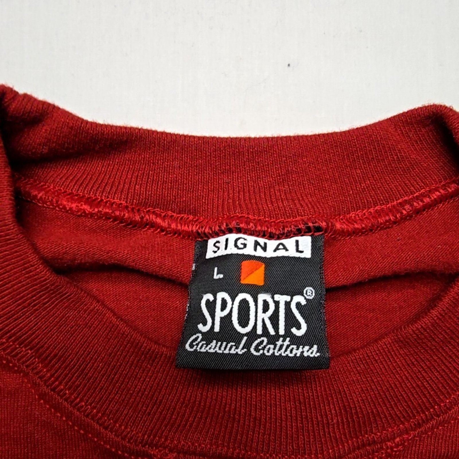 Vintage Vintage Montana Big Sky Country T-shirt Red L Tee Size US L / EU 52-54 / 3 - 3 Thumbnail