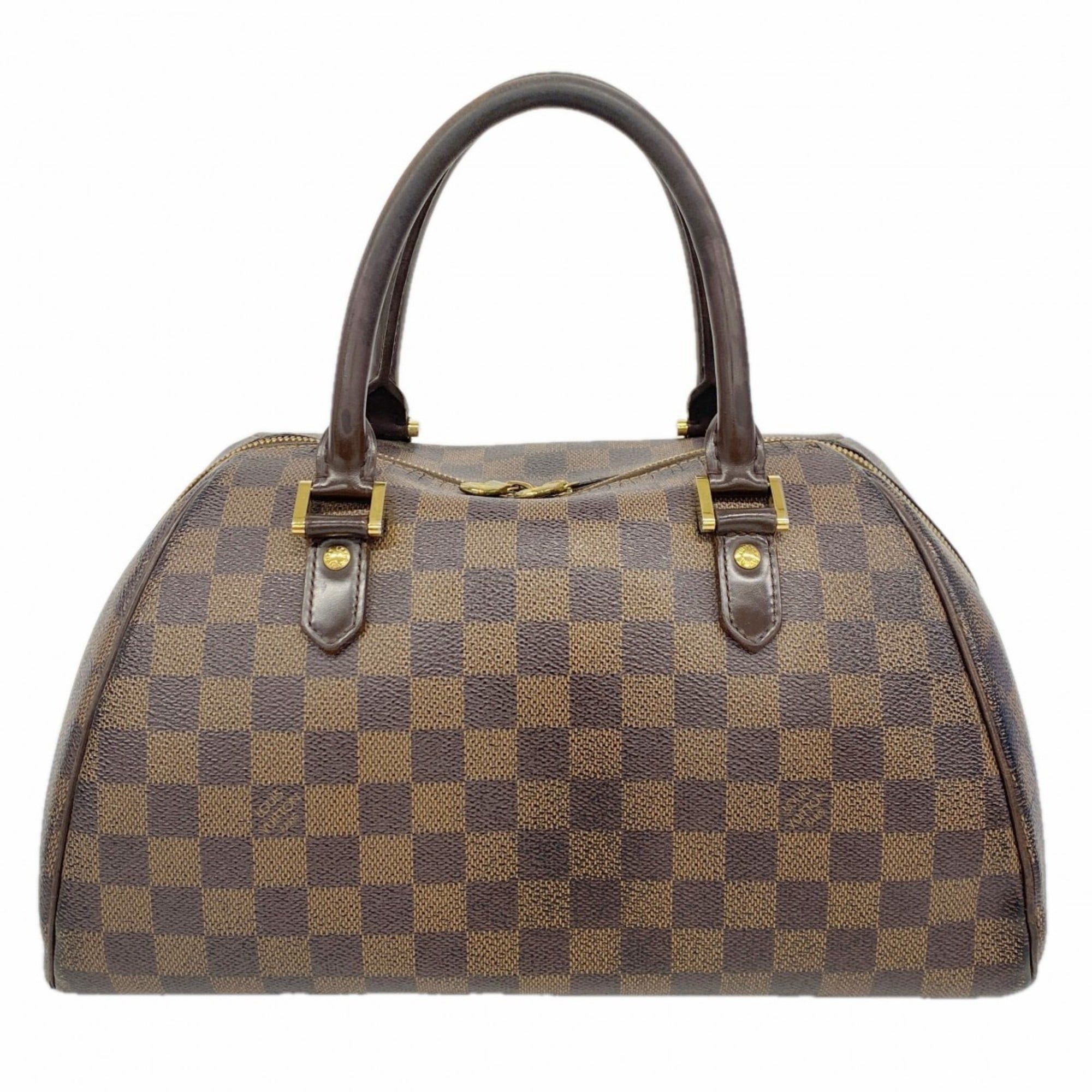 Louis Vuitton Damier Rivera MM Handbag N41434 Ebene for Women