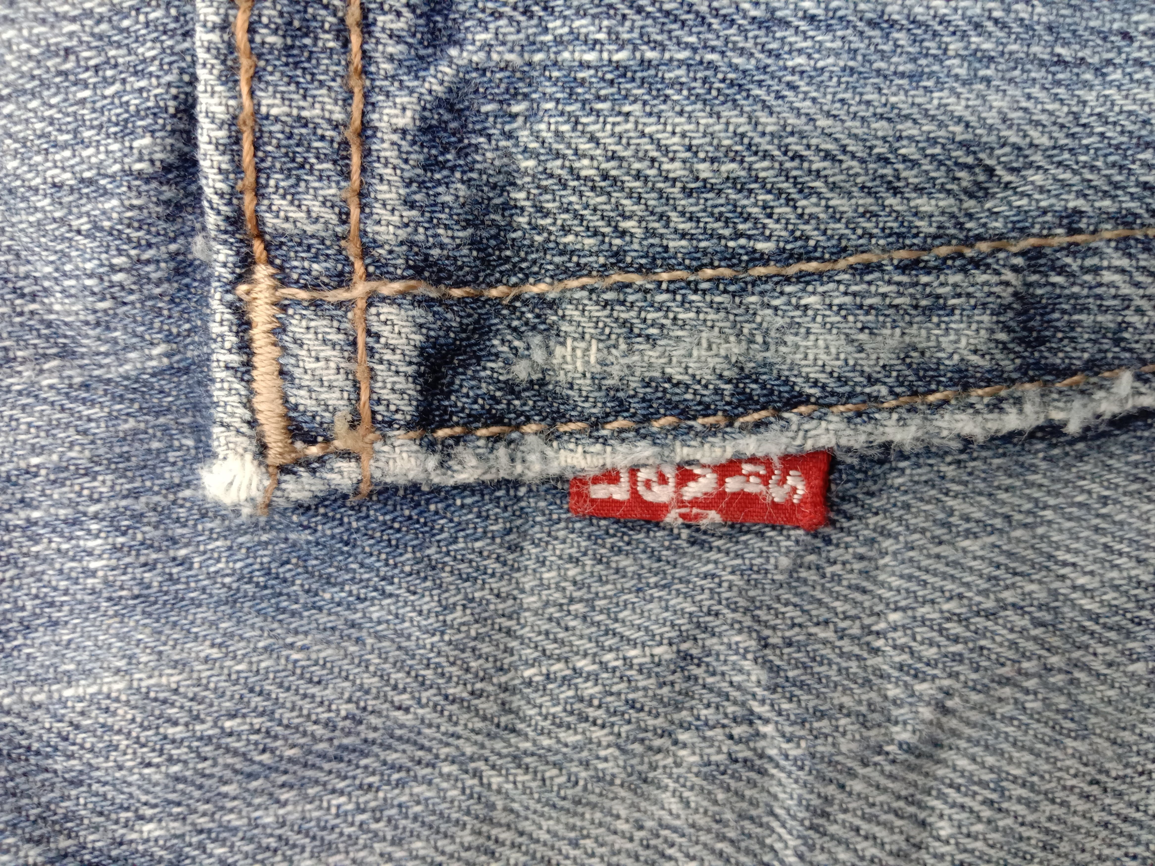 Levi's Vintage Levi's 514 Jeans Blue Wash Straight Fit Denim Size US 38 / EU 54 - 11 Thumbnail