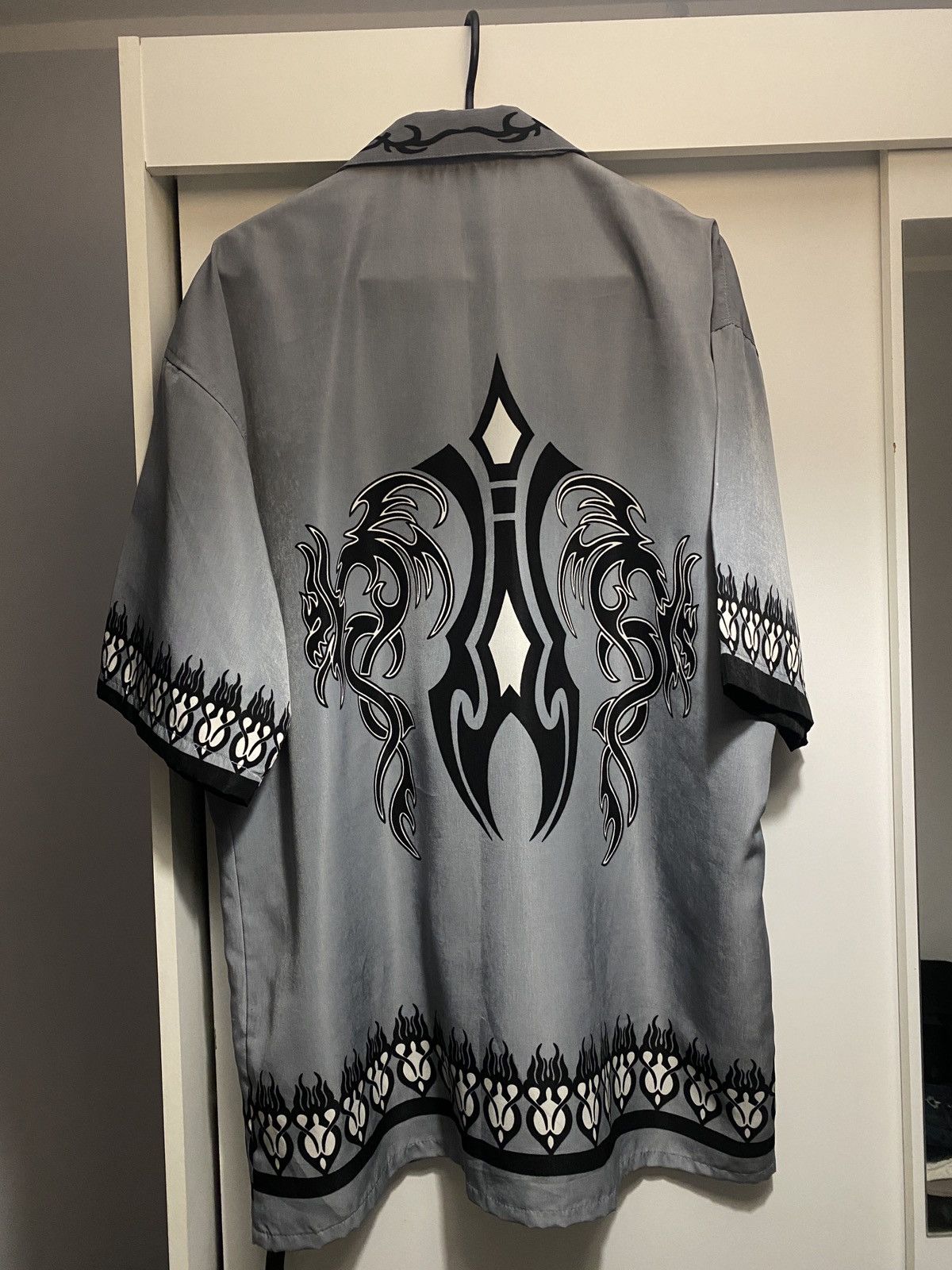 Vintage Vintage tribal shirt button up Size US L / EU 52-54 / 3 - 3 Thumbnail