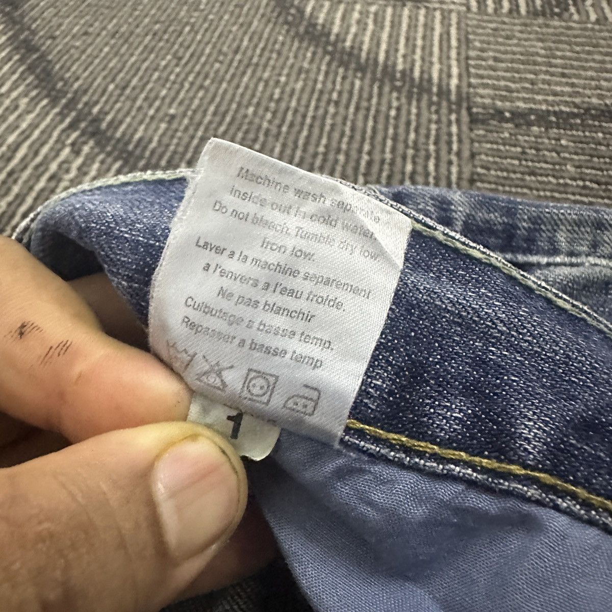 Vintage Faded🔥Loose Fit Bluenotes Jeans Size US 36 / EU 52 - 11 Thumbnail