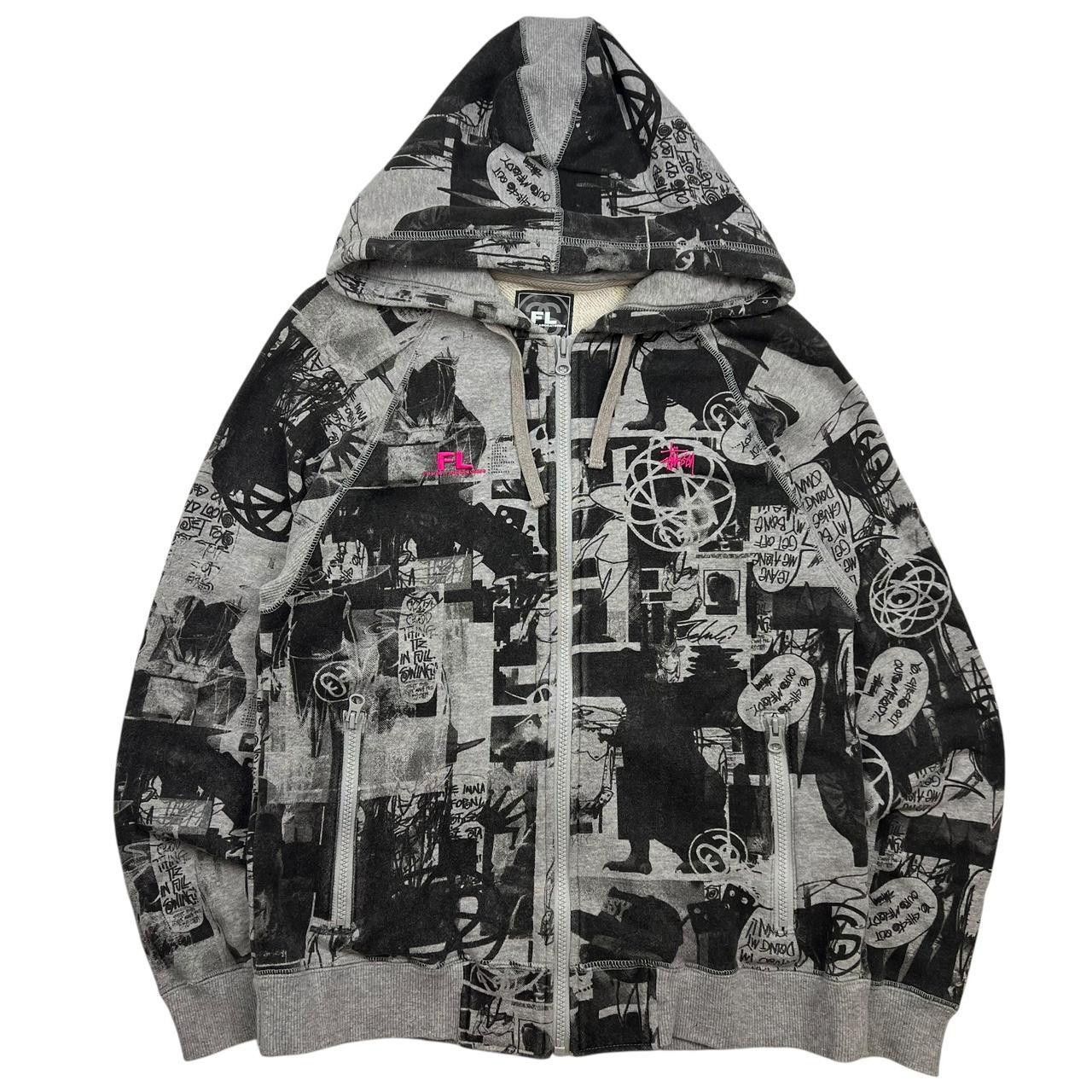 Stussy Vintage Stussy x Futura Laboratories Hoodie - Small Size US S / EU 44-46 / 1 - 1 Thumbnail