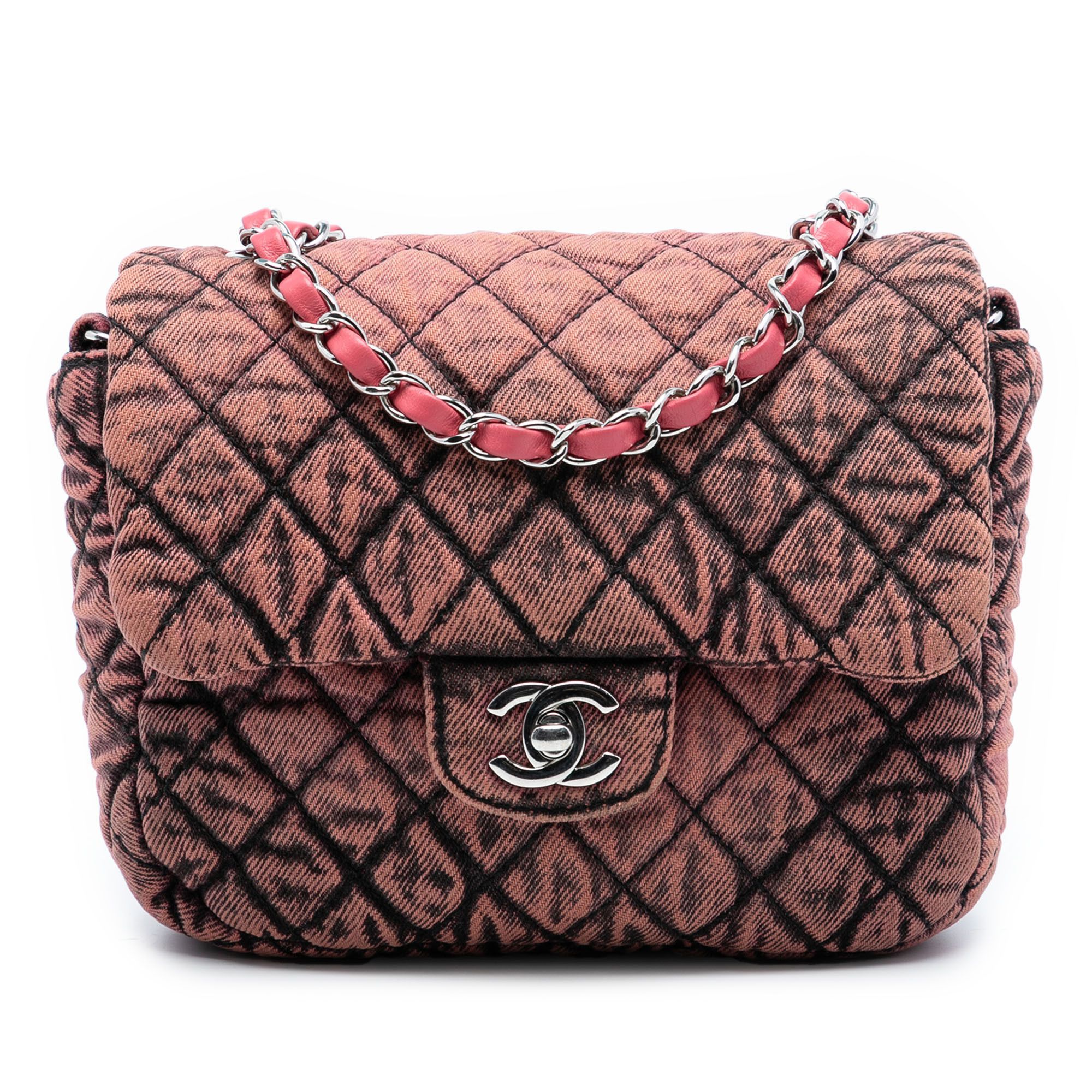 Chanel Chanel Small Square CC Quilted Denimpression Single Flap Size ONE SIZE - 1 Thumbnail
