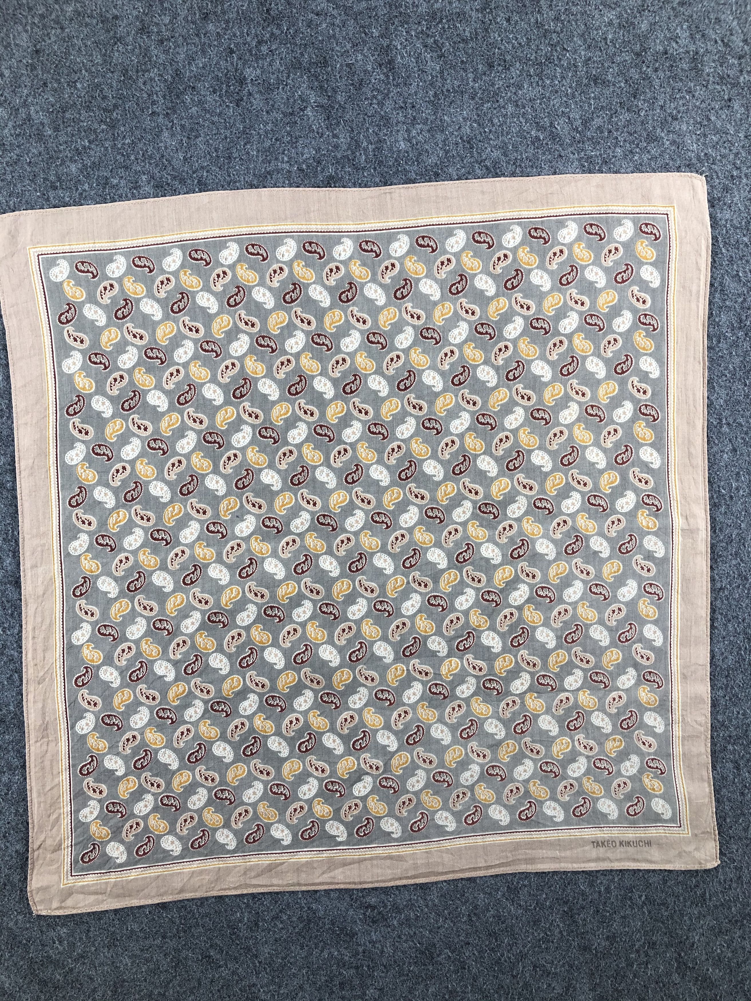 Takeo Kikuchi Takeo Kikuchi Handkerchief / Bandana / Neckerchief Size ONE SIZE - 3 Thumbnail