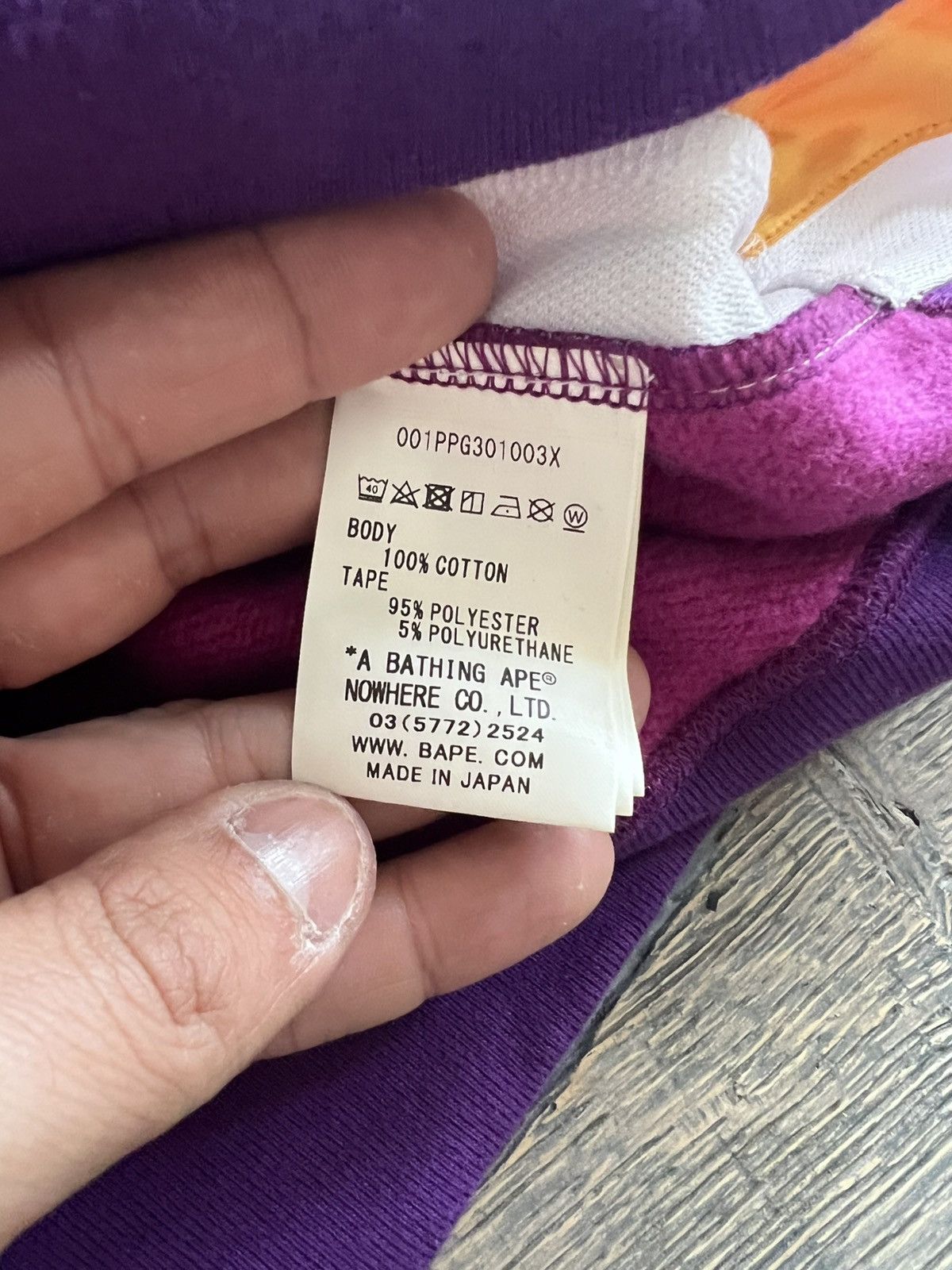 Bape Bape laker color hoodie Size US XL / EU 56 / 4 - 4 Thumbnail