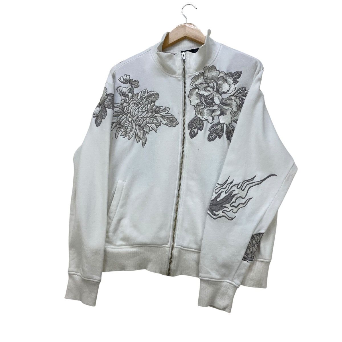 Sugar Cane 💥Vintage Karakuri Tamashi Embroidered Dragon Zip Up Jacket Size US L / EU 52-54 / 3 - 5 Thumbnail
