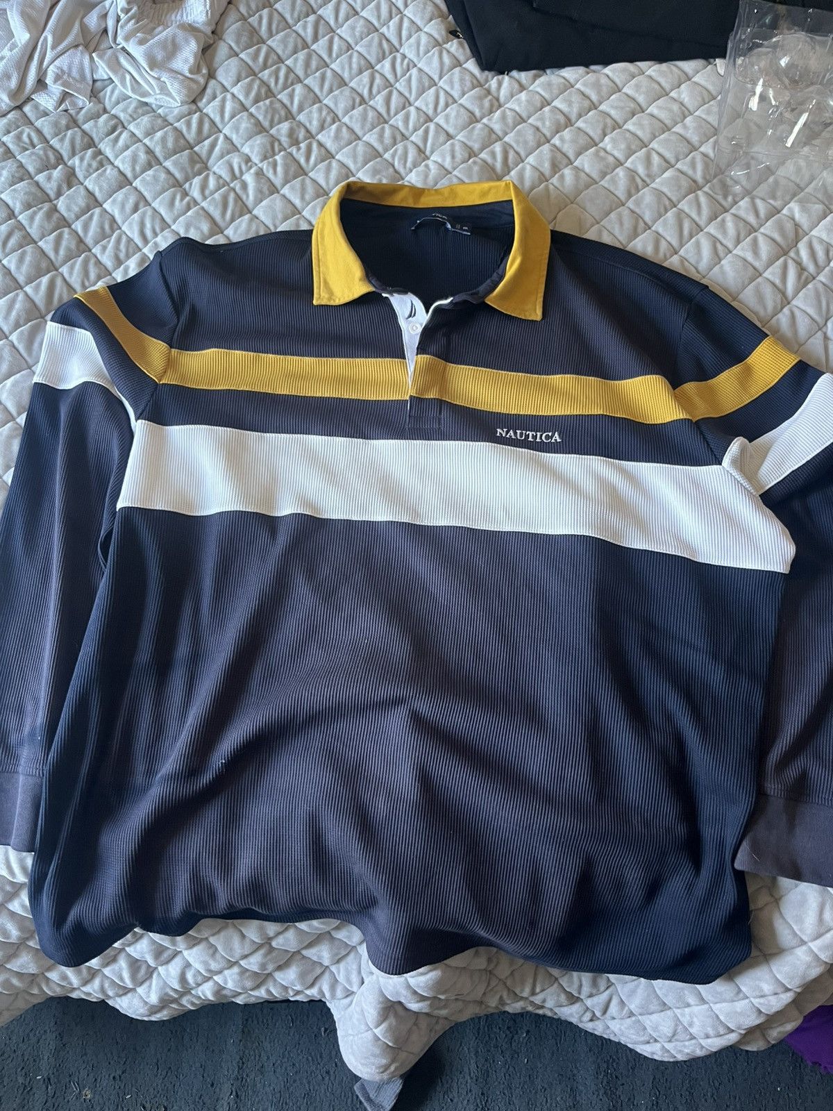 Nautica Thermal Nautica L/S Thermal Polo Size US XXL / EU 58 / 5 - 1 Thumbnail