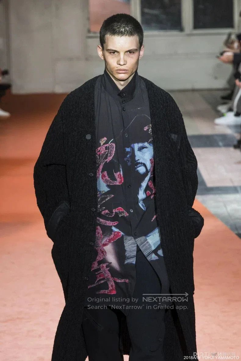 Yohji Yamamoto Yohji Yamamoto 2018AW Wool Knit Coat. Size US M / EU 48-50 / 2 - 2 Thumbnail