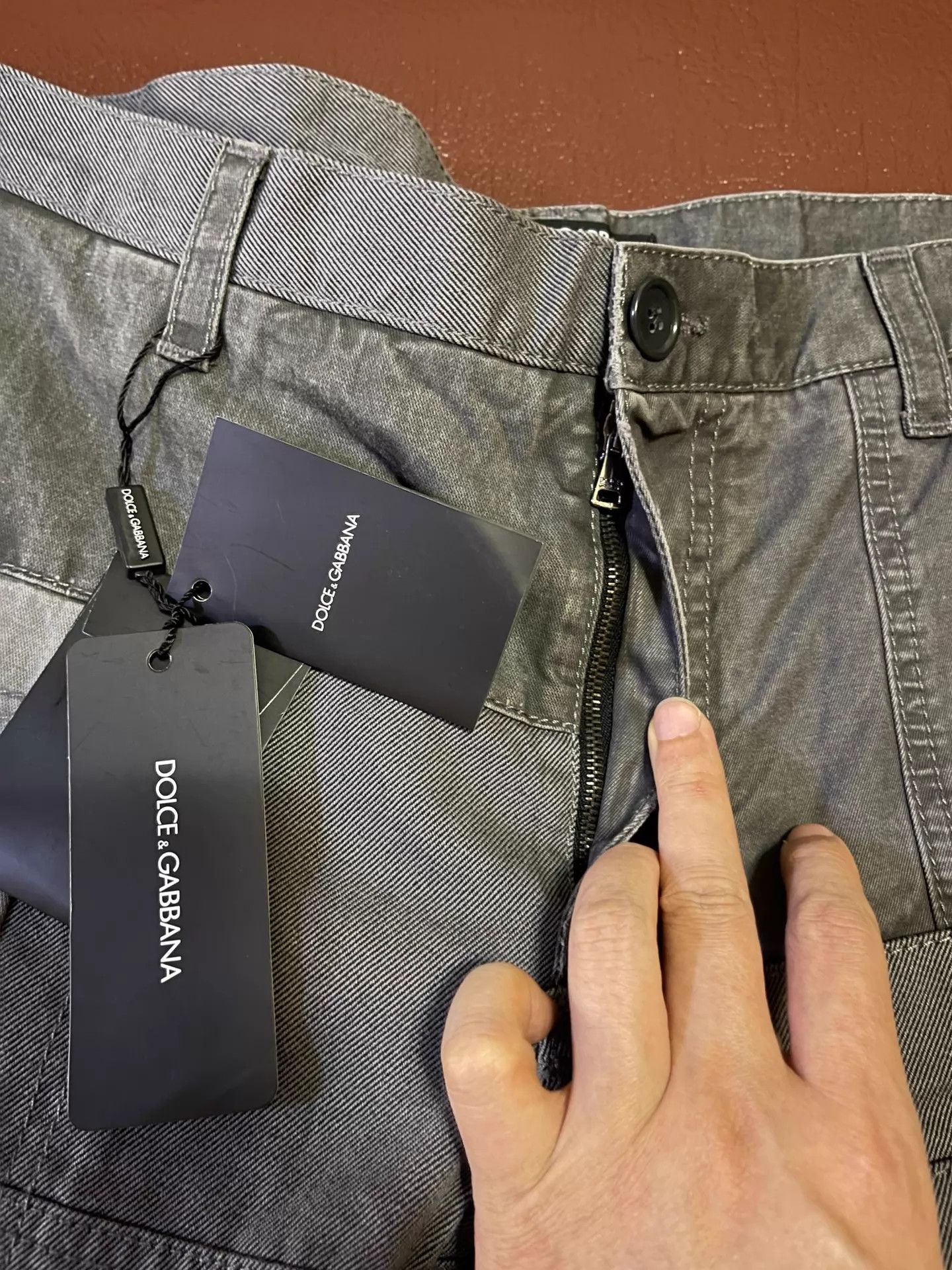 Dolce & Gabbana DG Dolce&Gabbana Multi-Gray Wash Utility Pants 48 Size US 32 / EU 48 - 6 Thumbnail