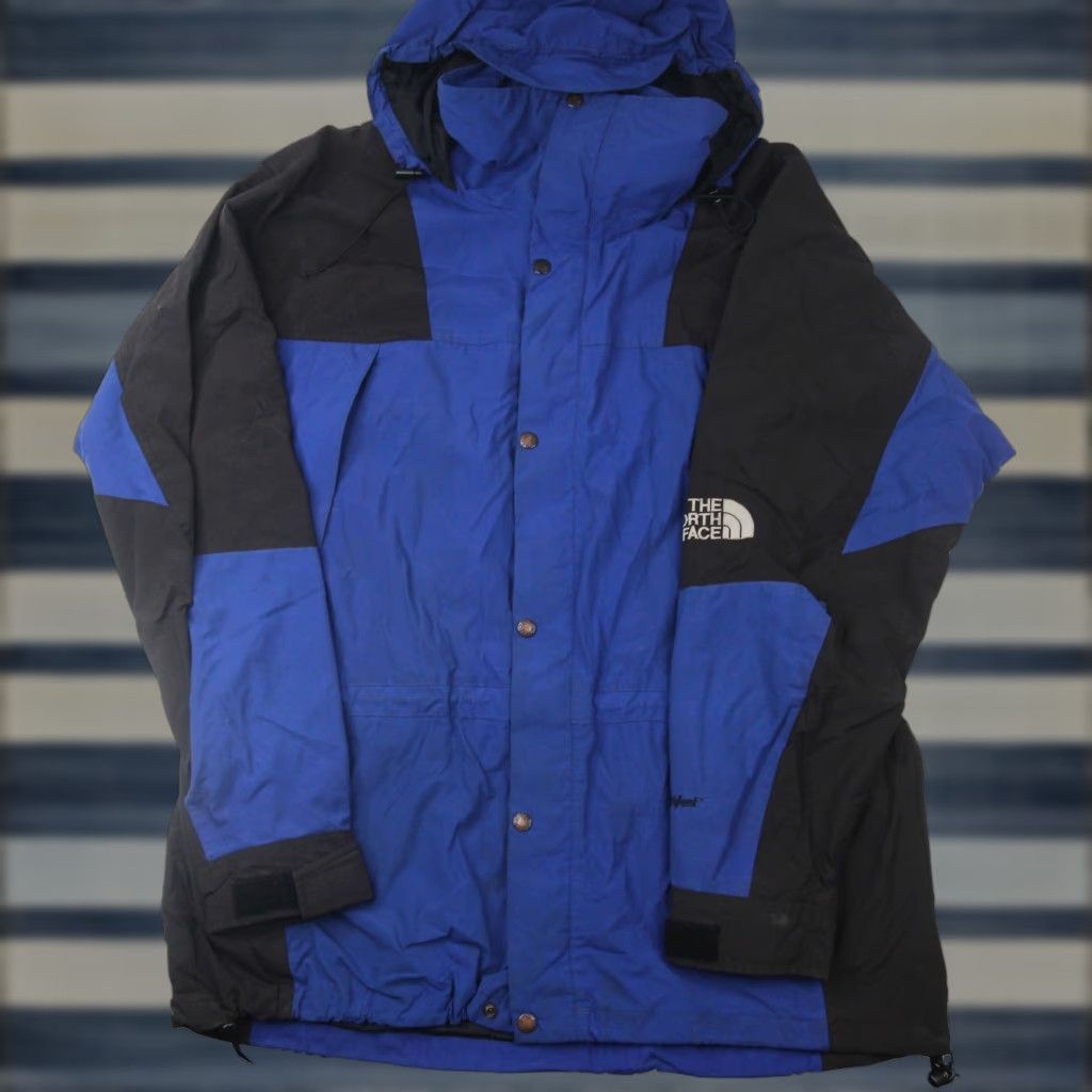 The North Face VINTAGE The North Face Hyvent Adventure Jacket Windbreaker XL Adults Blue Men's Size US XL / EU 56 / 4 - 1 Thumbnail