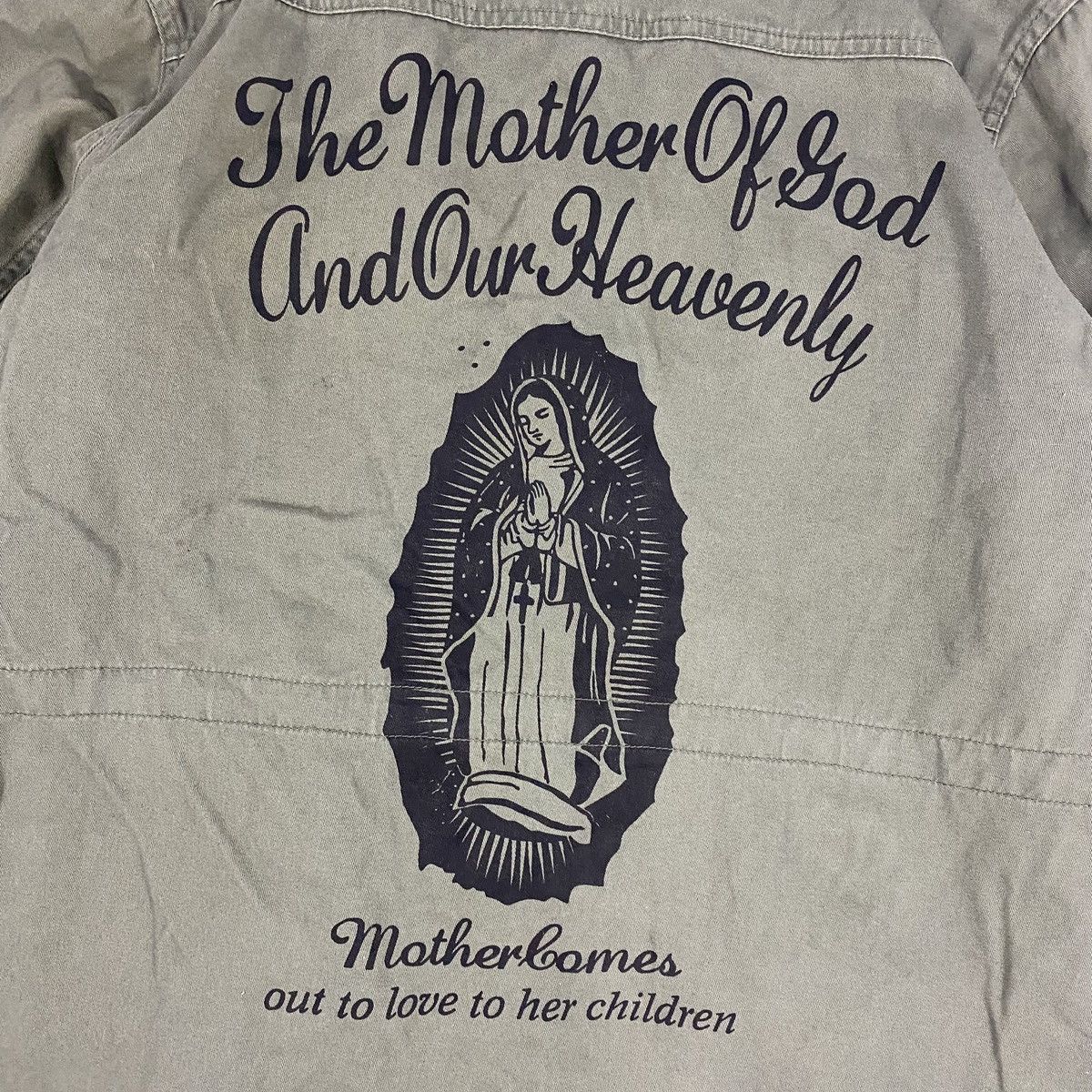 Japanese Brand 1990s - The Mother Of God Parka Jacket Size US M / EU 48-50 / 2 - 4 Thumbnail