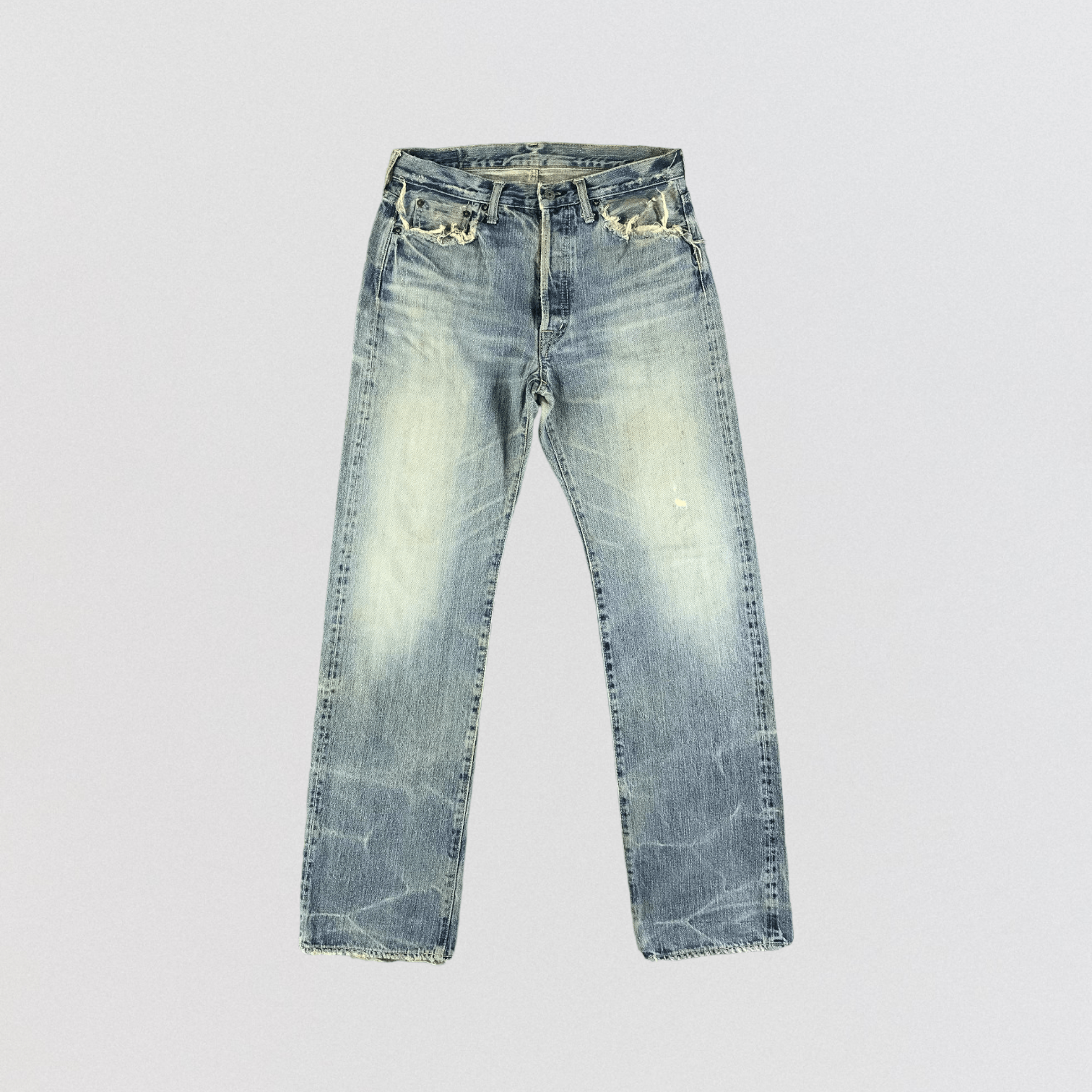 image of Japan Omnigod Japan Redline Jeans-Jm3188 in Blue, Men's (Size 32)